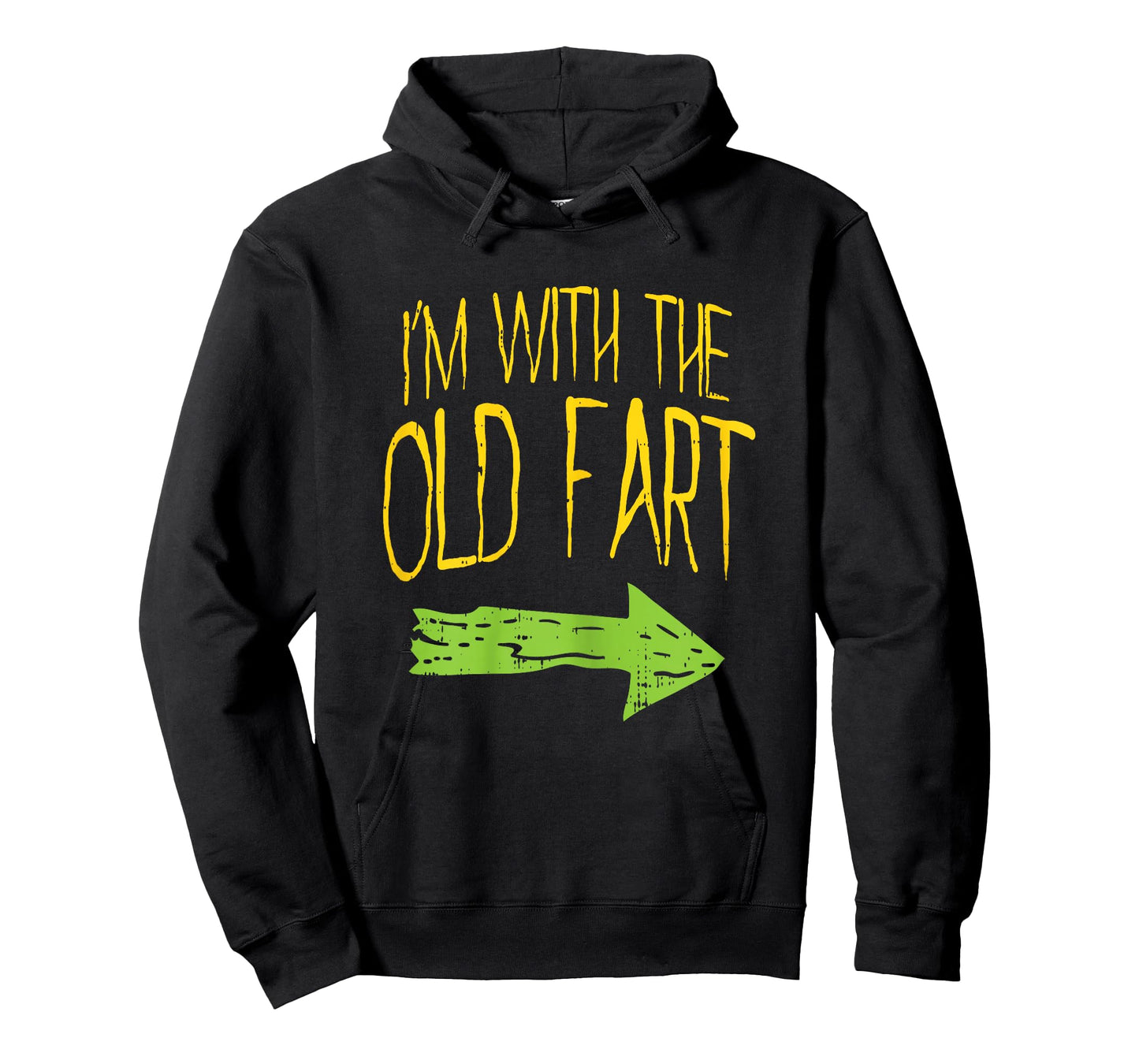 Im With The Old Fart Fun Matching Couples Halloween Costume T-Shirt
