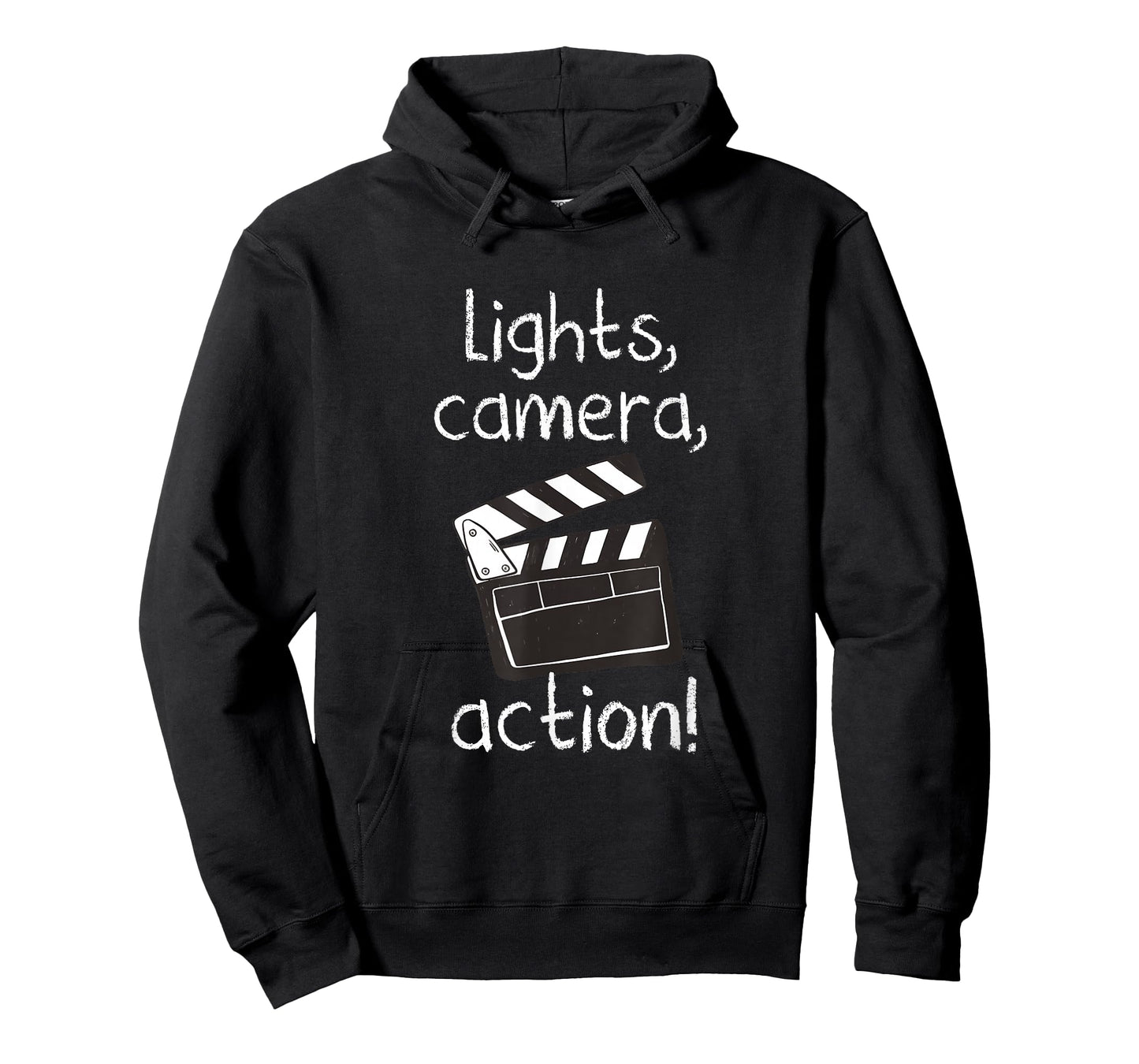 Lights Camera Action Movie Director Movie Clapper Board Gift T-Shirt