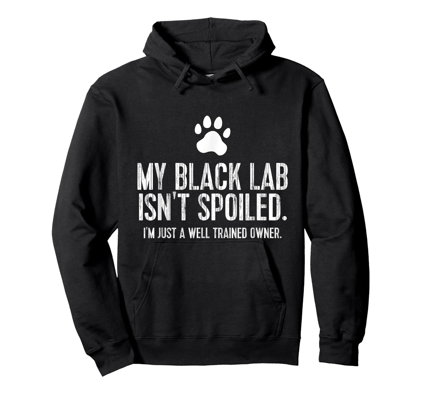 Funny Black Labrador Gift My Lab Isnt Spoiled T-Shirt