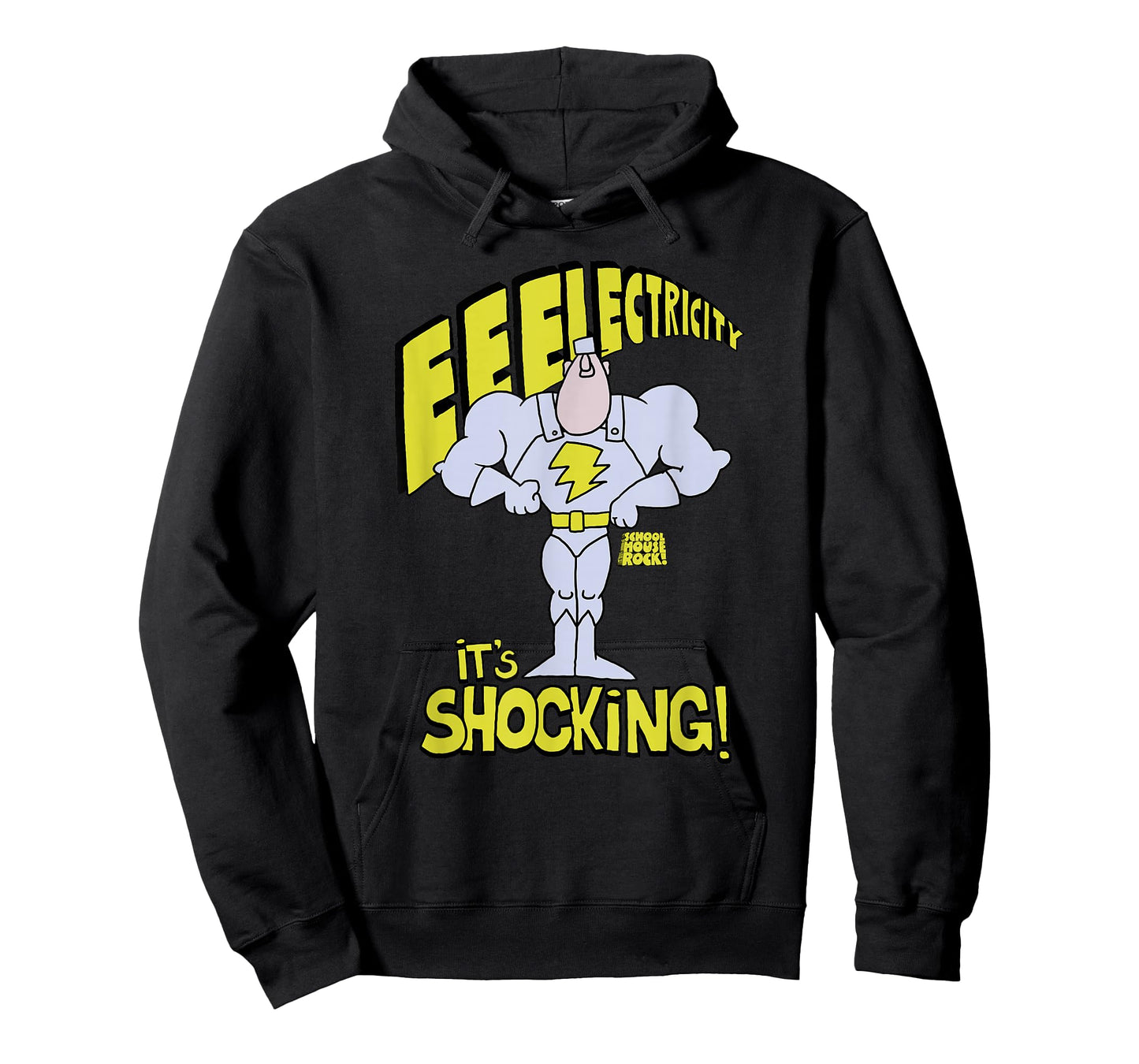 Schoolhouse Rock Electricity It's Shocking Vintage TV Show T-Shirt