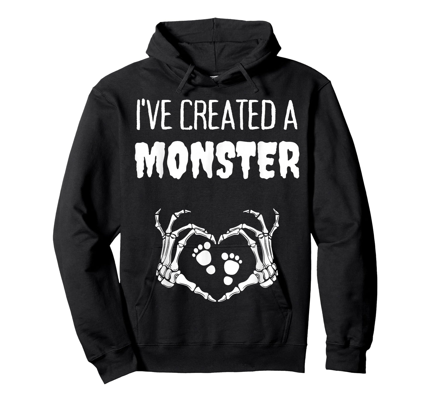 I've Created A Monster Halloween Mom Skeleton Pregnancy T-Shirt