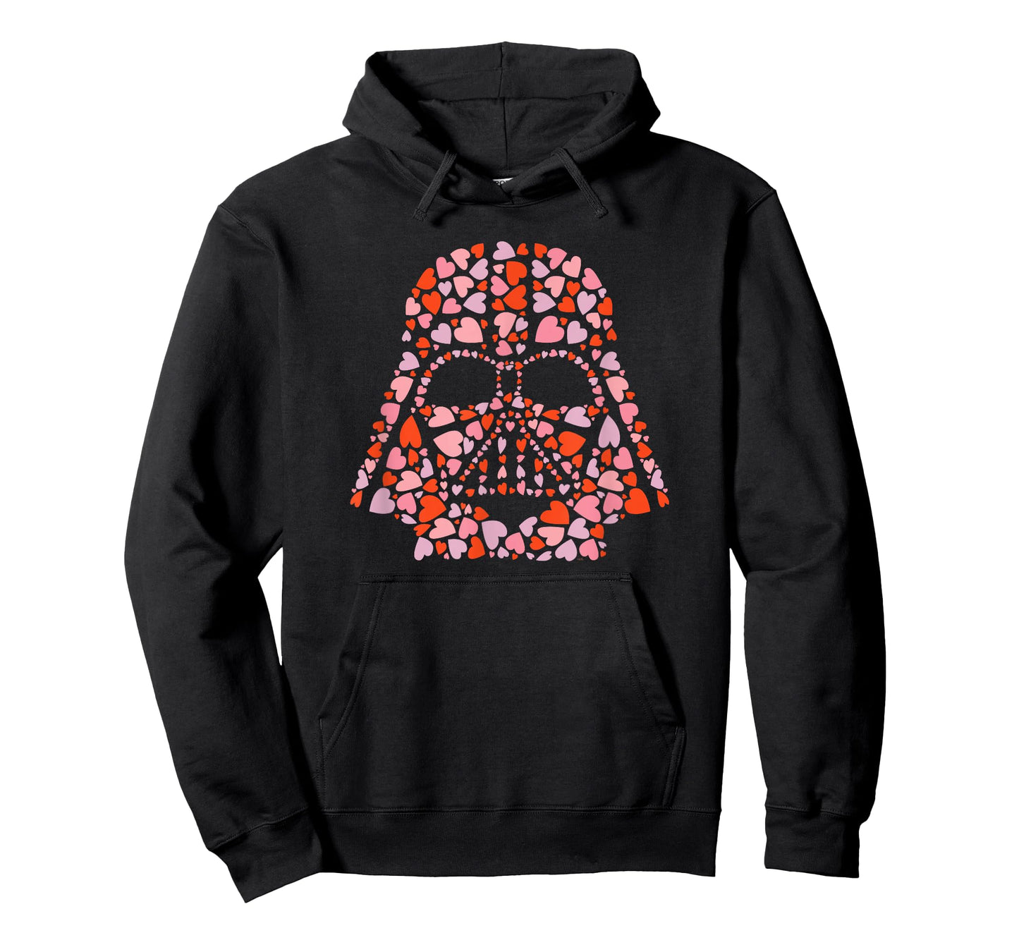 Star Wars Valentine’s Day Darth Vader Helmet Love Hearts T-Shirt