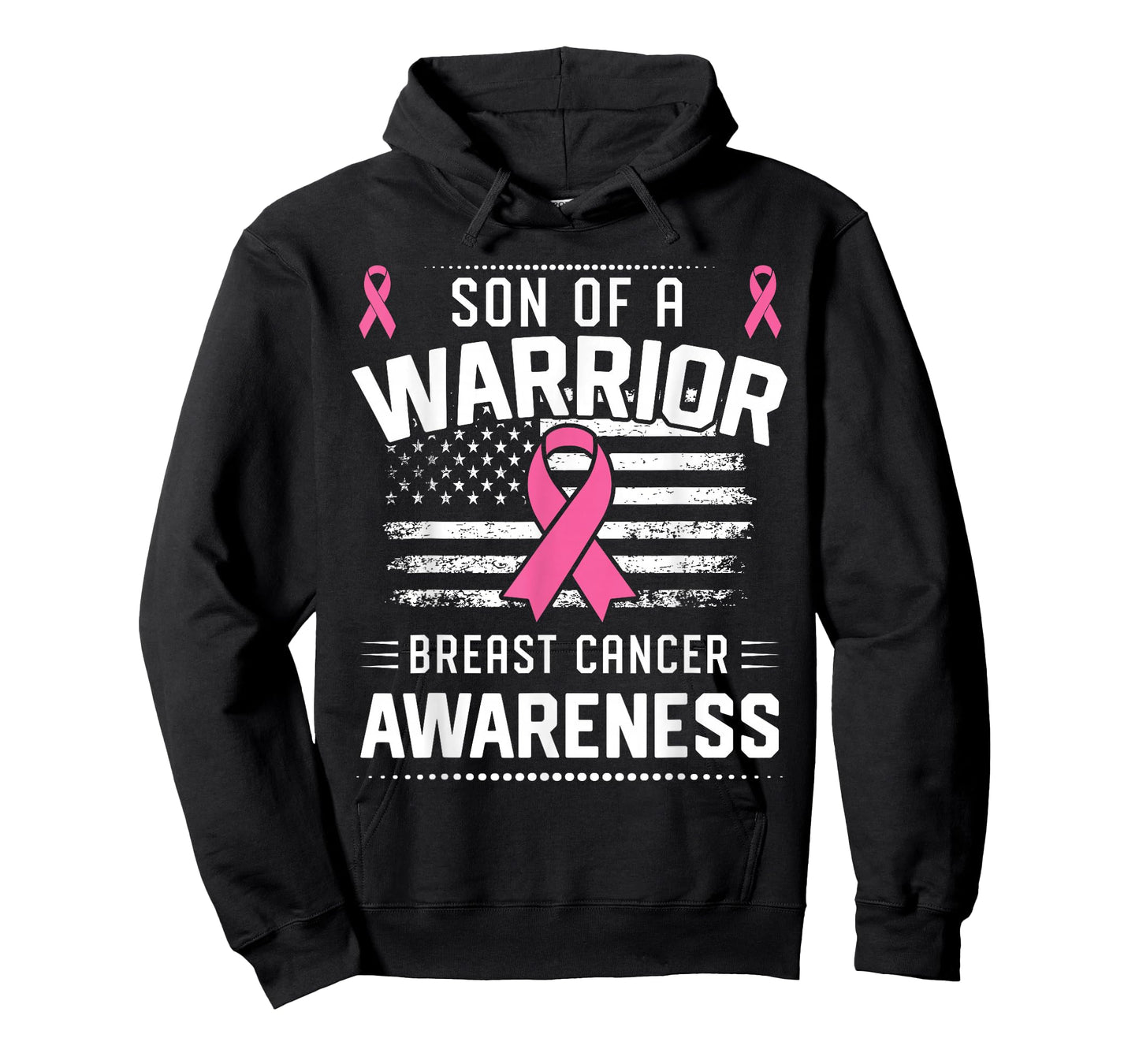 Son Of A Warrior Breast Cancer Awareness Son T-Shirt