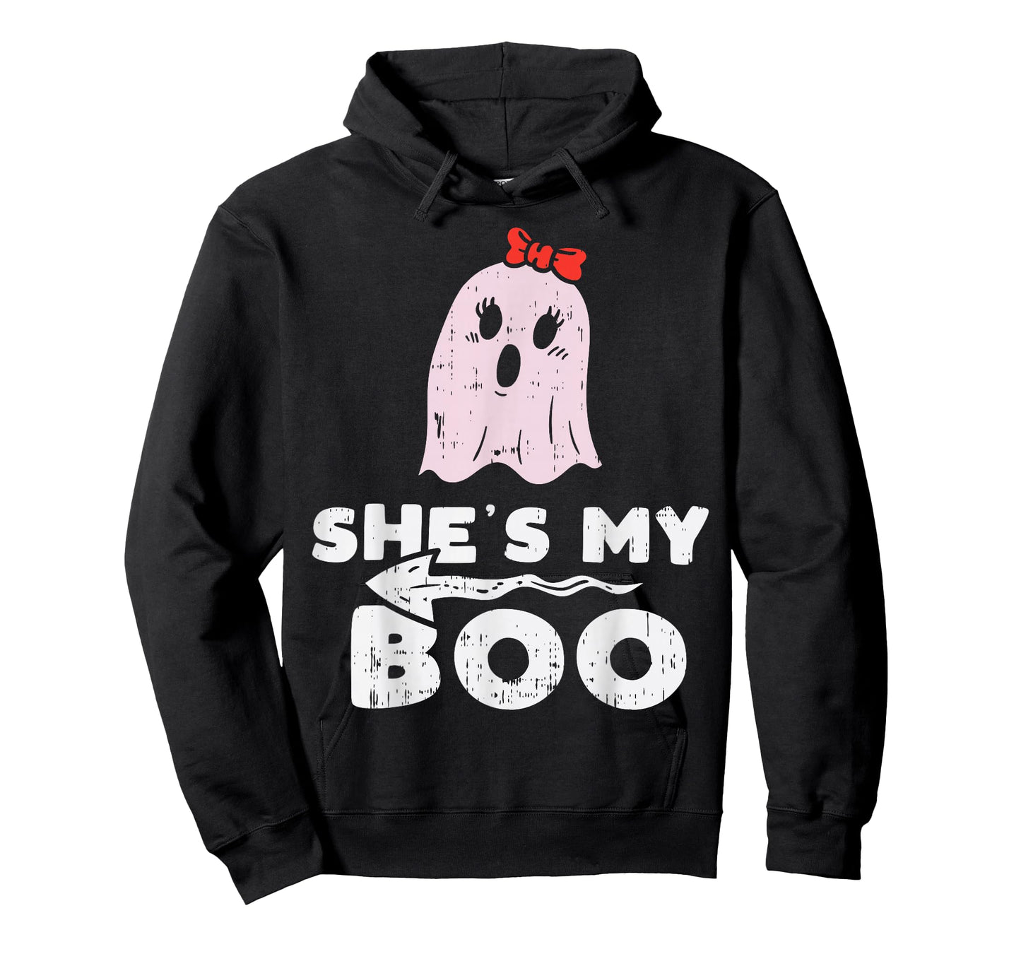 Shes My Boo Cute Matching Couple Halloween Costume Boyfriend T-Shirt