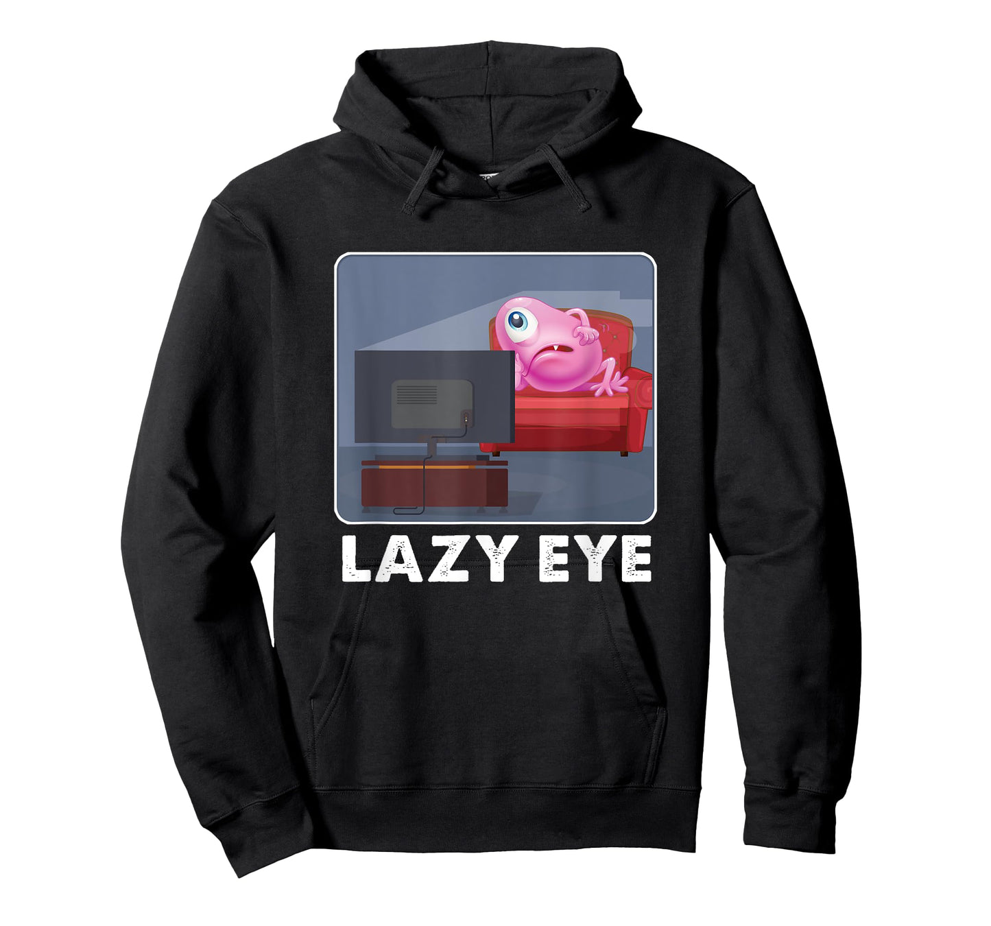 Lazy Eye Alien TV Recreation Gift T-Shirt