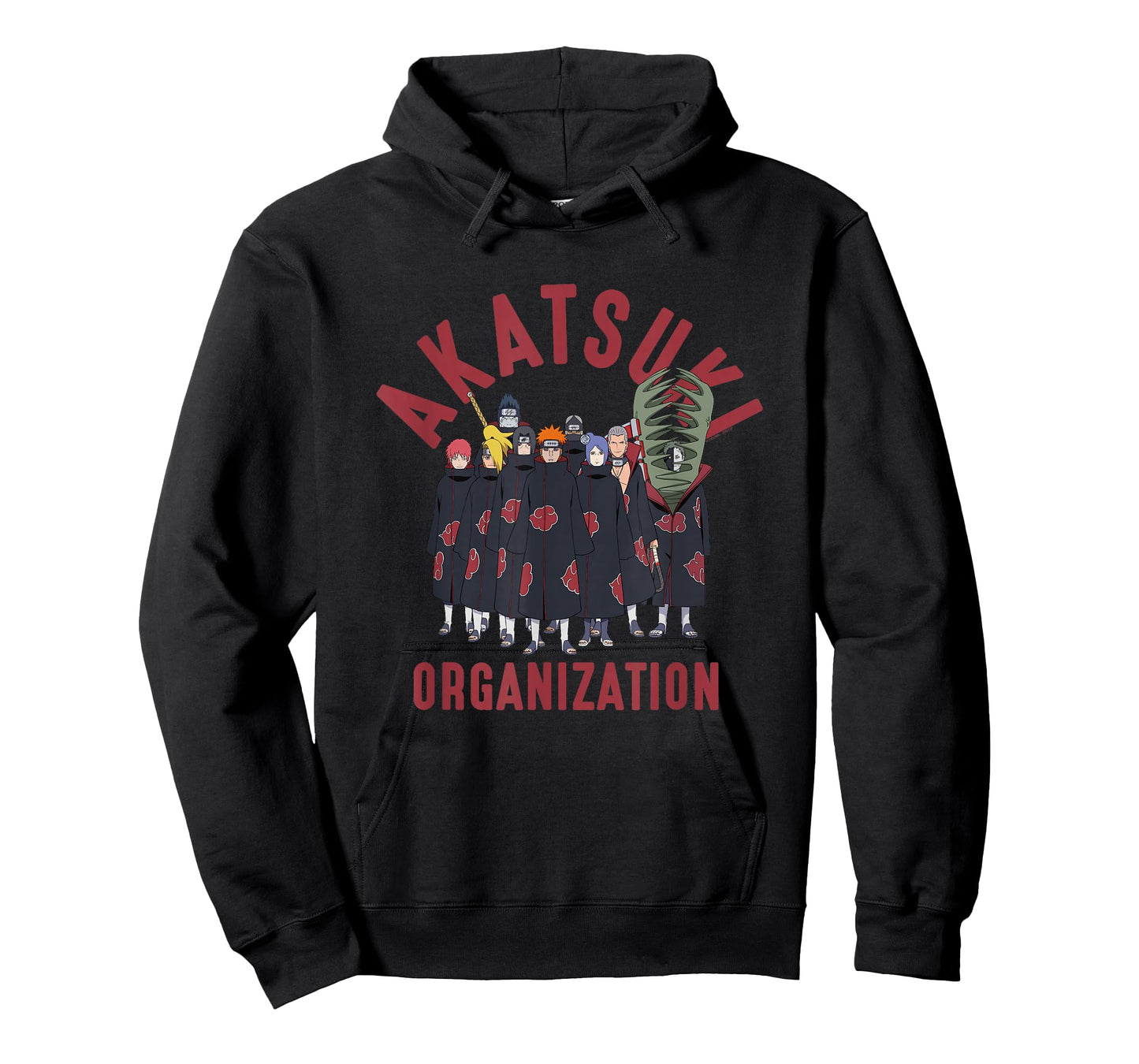 Naruto Shippuden Akatsuki Organization Anime T-Shirt