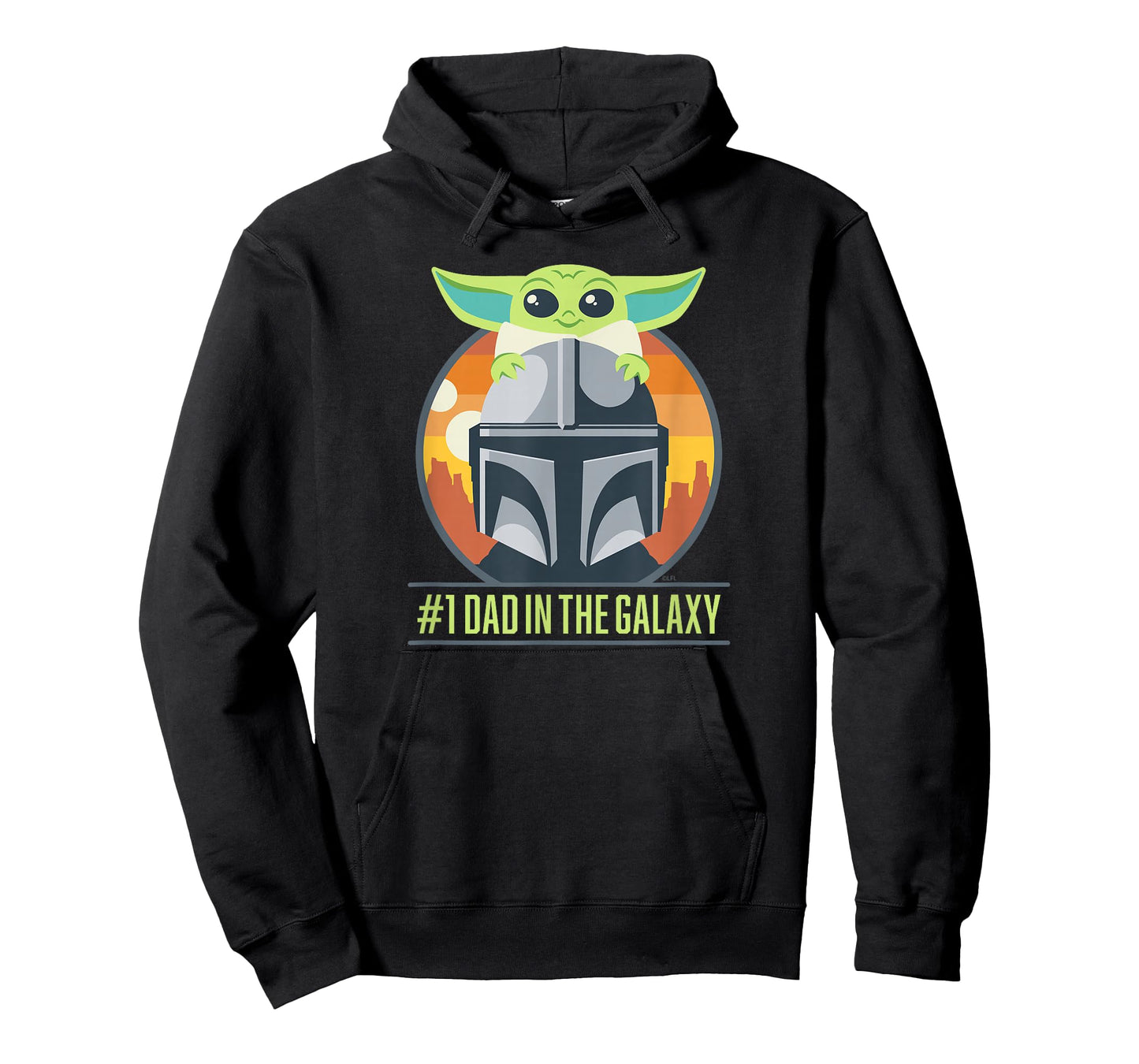 Star Wars The Mandalorian and Grogu #1 Dad in the Galaxy T-Shirt