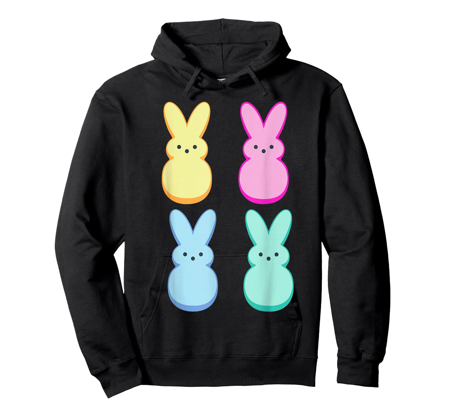 Peeps Easter Colorful Sugary Bunnies Squad T-Shirt