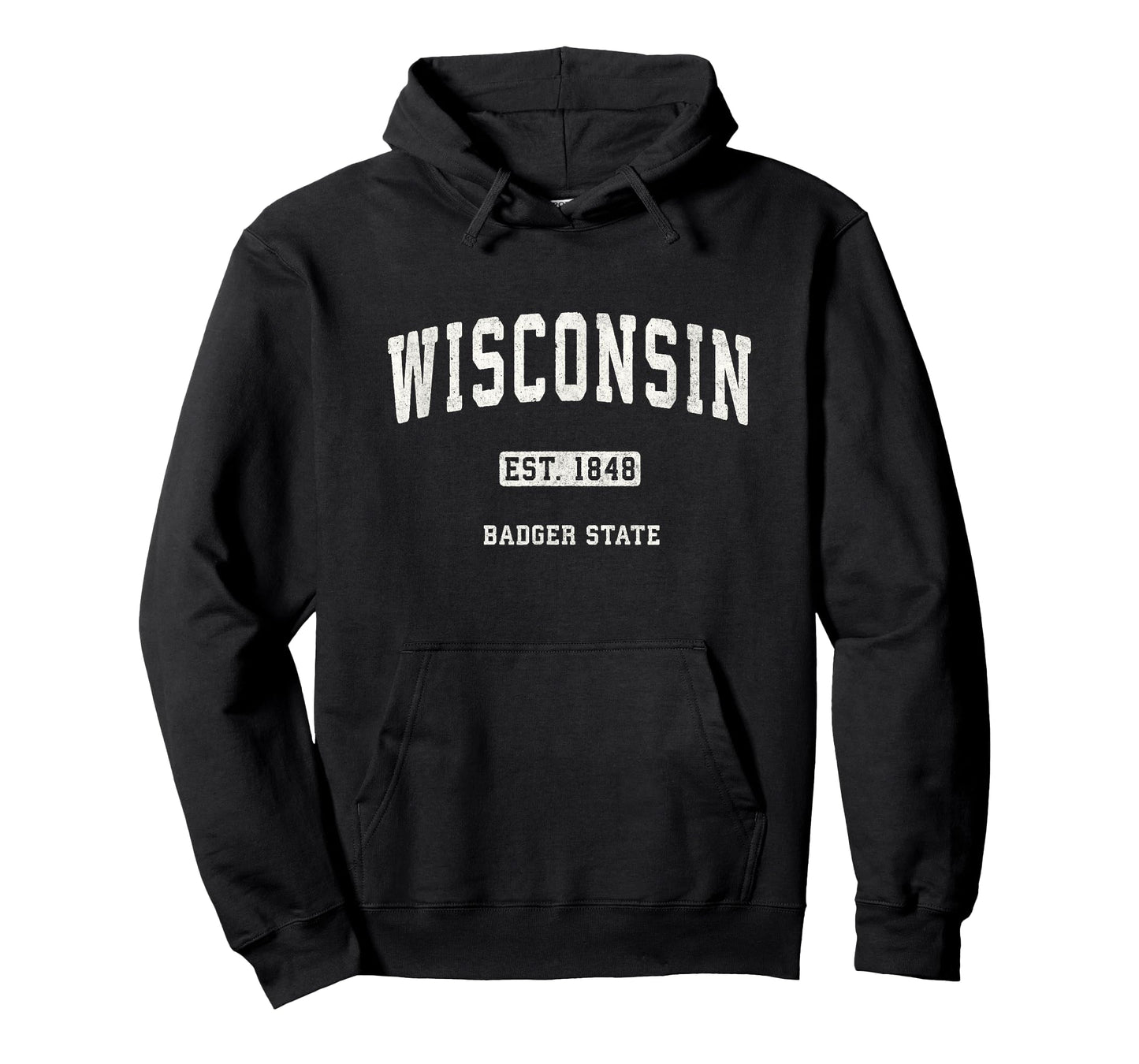 Wisconsin WI T-Shirt Vintage Sports Design Retro Varsity Tee T-Shirt
