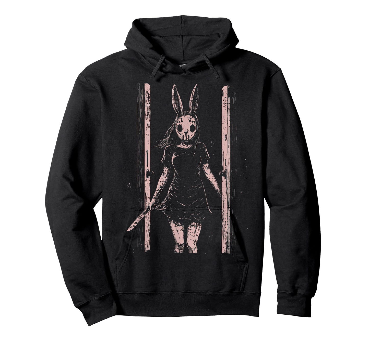 Anime Horror Bunny Aesthetic Soft Grunge Waifu Japanese Girl T-Shirt