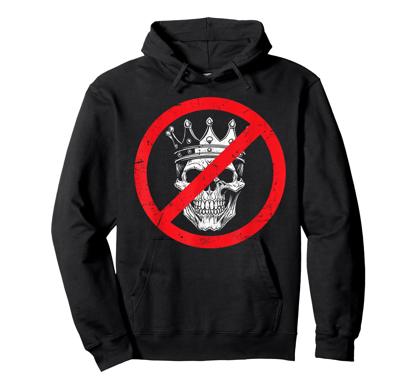 No Kings Since 1776 USA 4th Of July Skeleton Halloween Free T-Shirt
