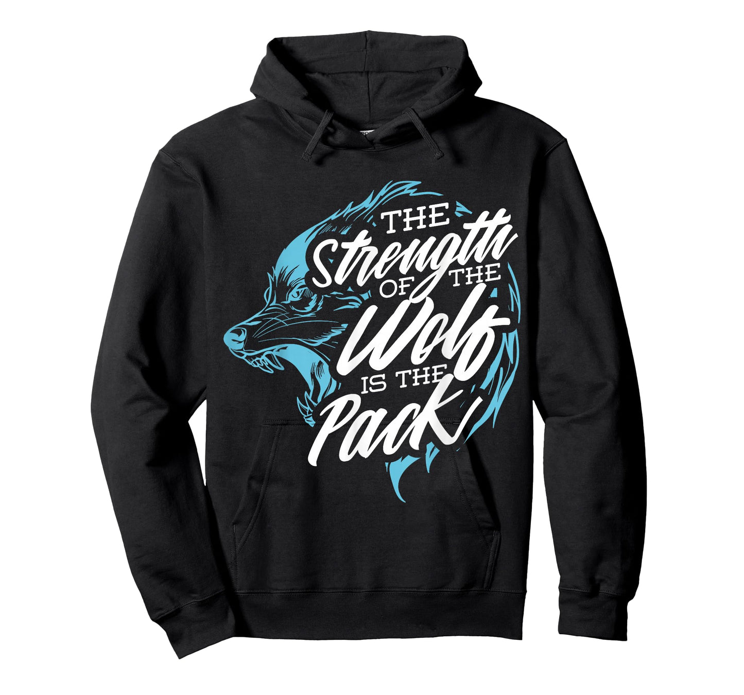 Wolf Design The Strength of the Wolf is the Pack T-Shirt