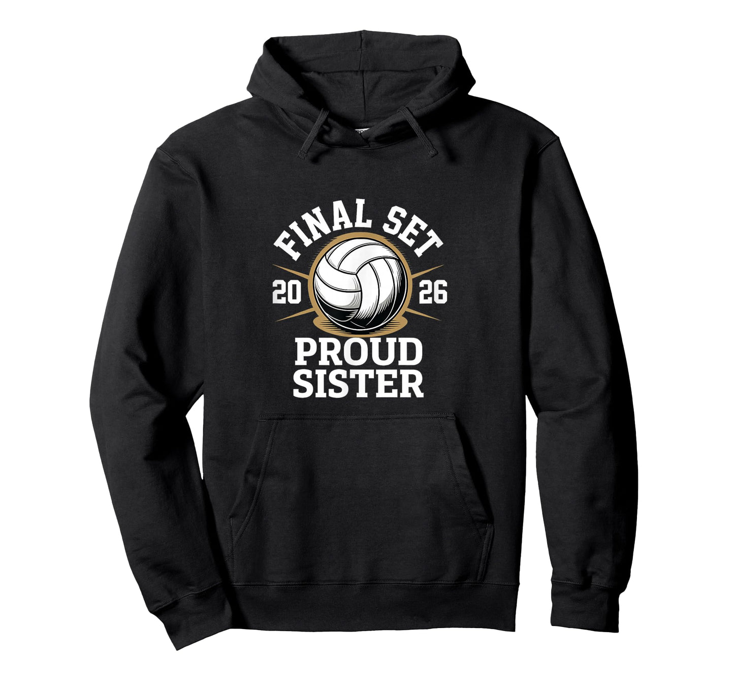 Proud Volleyball Sister Class of 2026 – Final Set Graduation T-Shirt