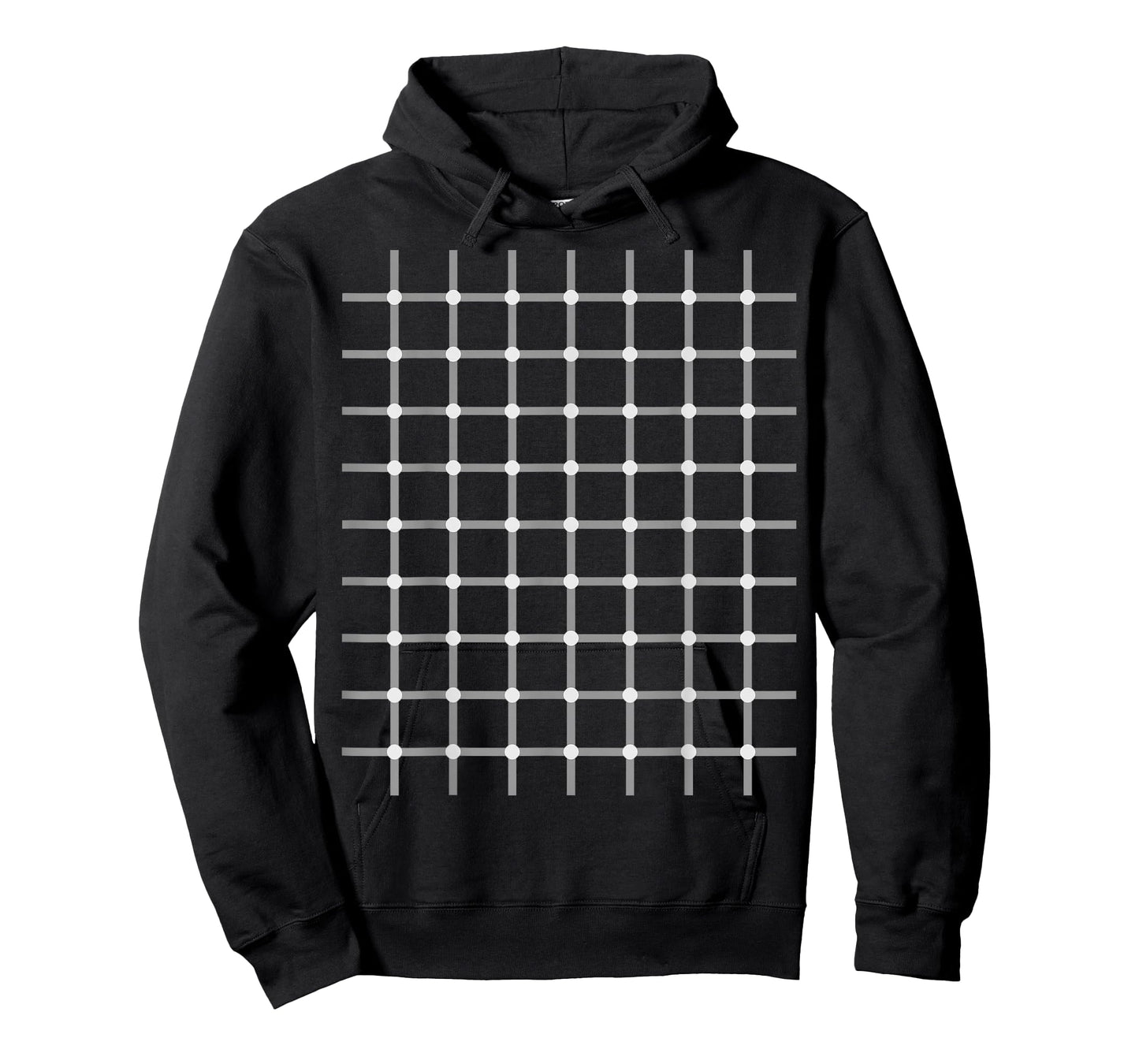 Optical Illusion Gift - Illusion Grid Dot Focus T-Shirt
