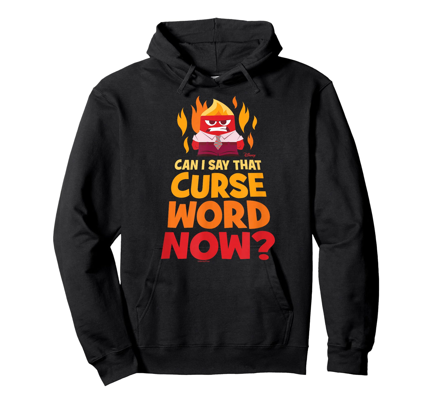 Inside Out - Anger Can I Say That Curse Word Now? T-Shirt