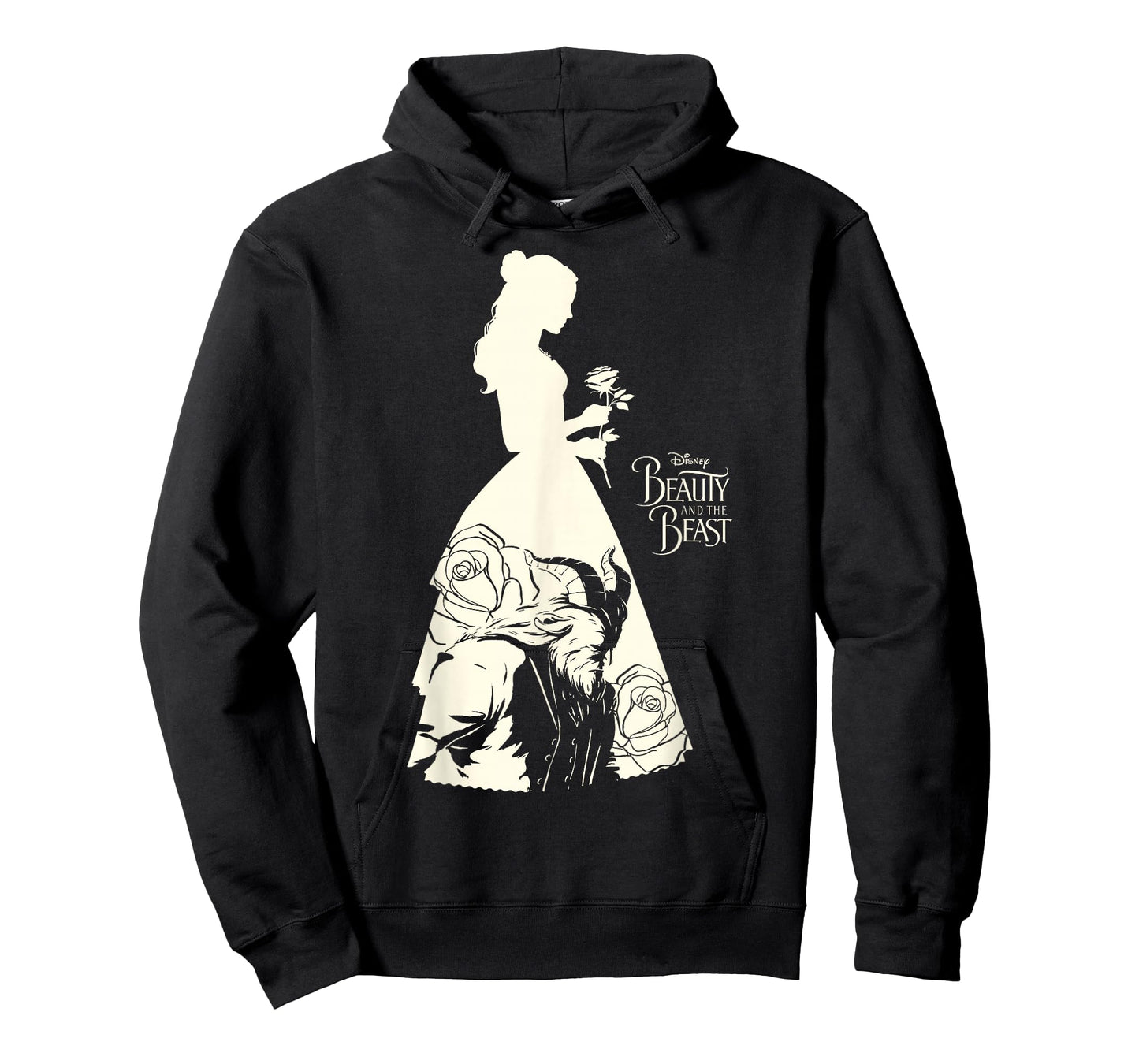 Disney Beauty & The Beast Belle Silhouette Graphic T-Shirt T-Shirt