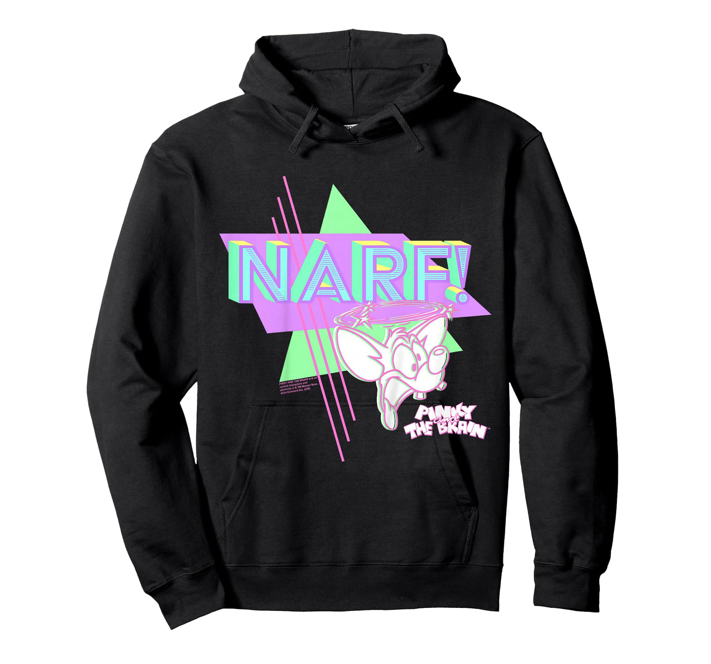Pinky And The Brain Pinky Narf Neon T-Shirt