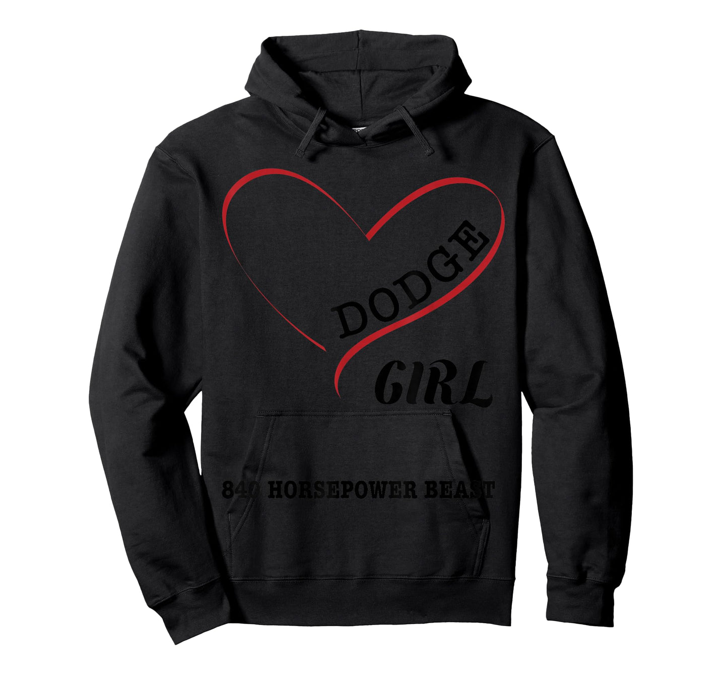 Heart Beast Dodge Girl T-Shirt T-Shirt