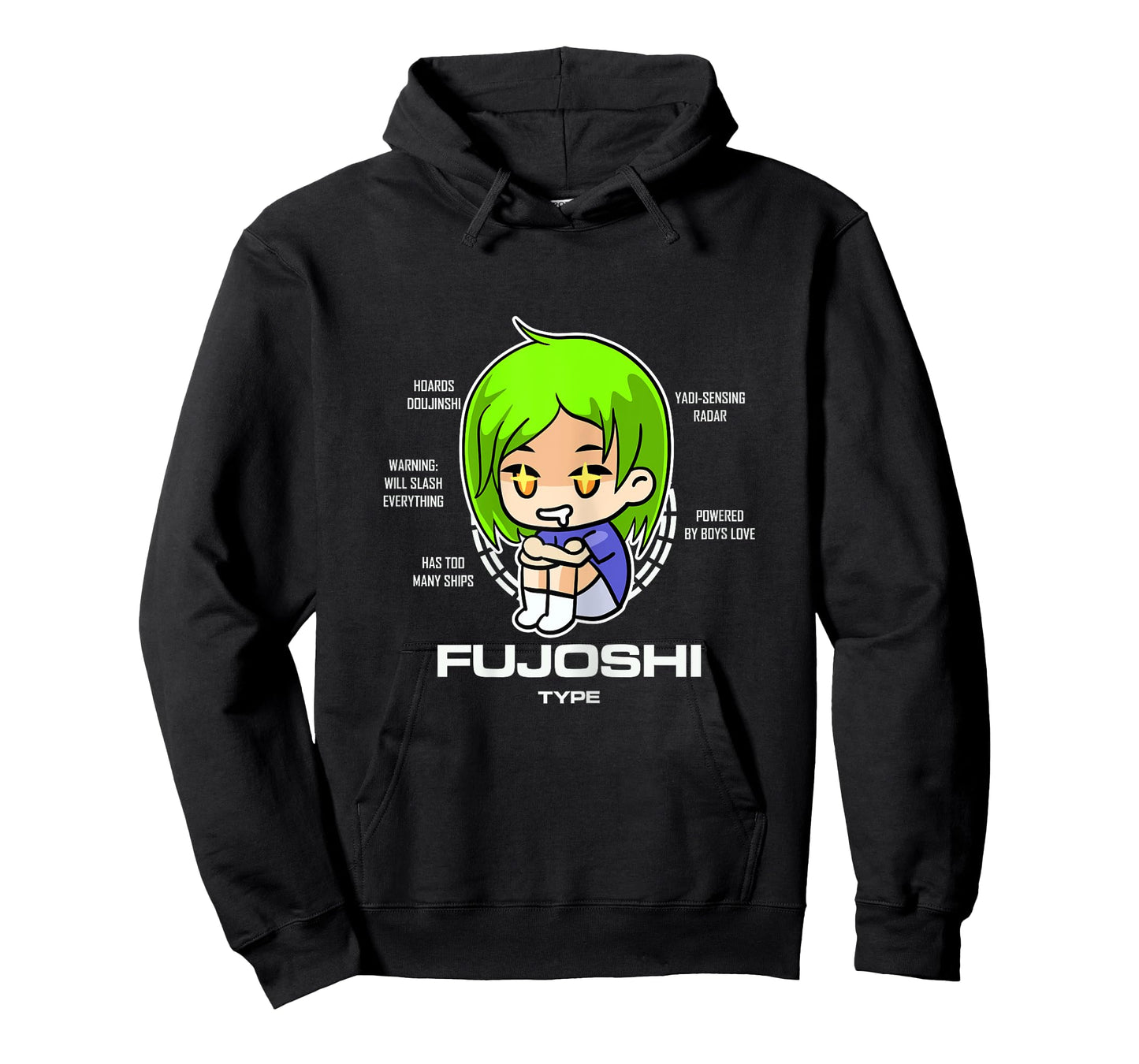 Fujoshi Type Otaku Anime Manga Women T-Shirt