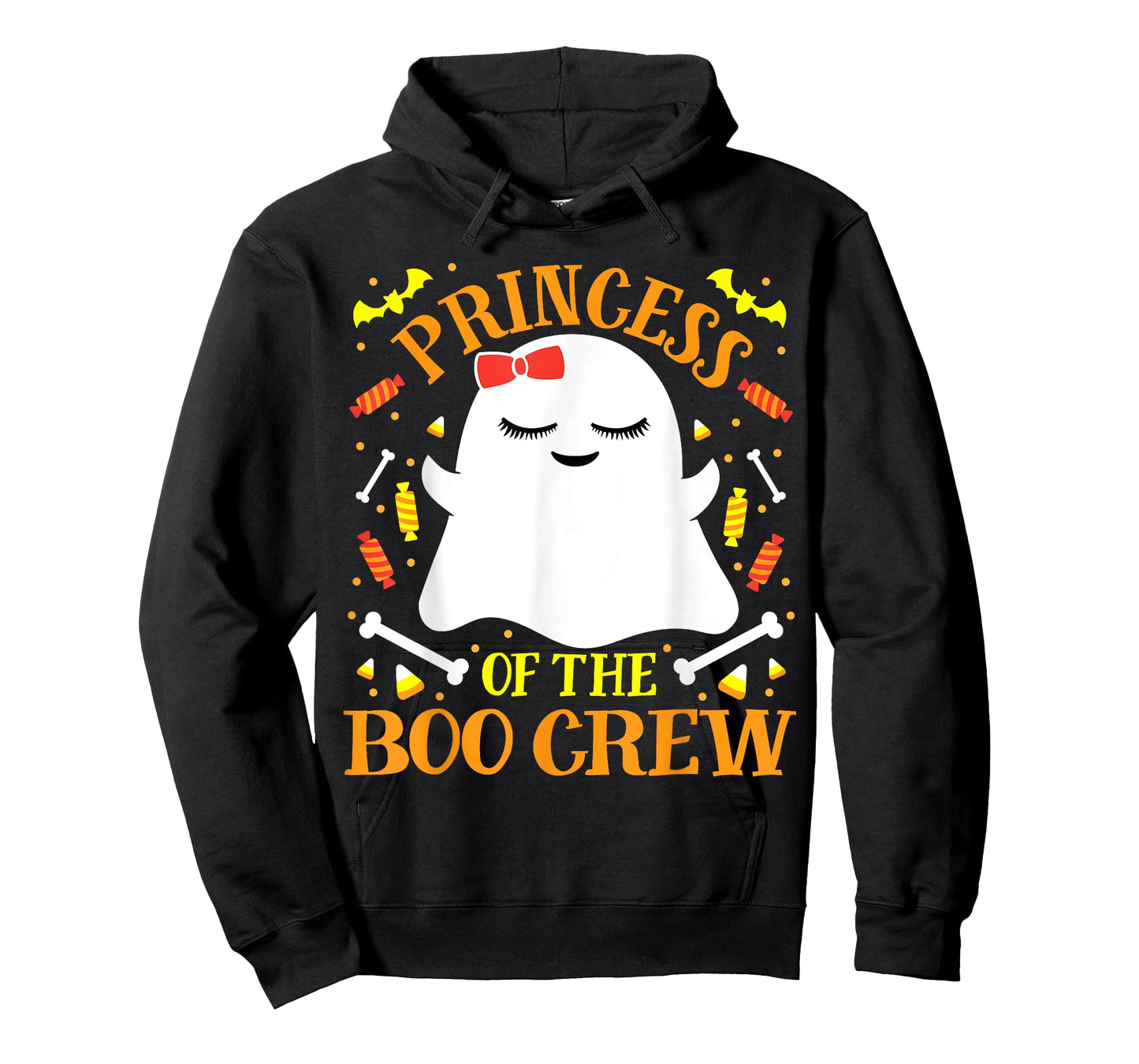 Princess Boo Crew Ghost Matching Family Cute Girls Halloween T-Shirt