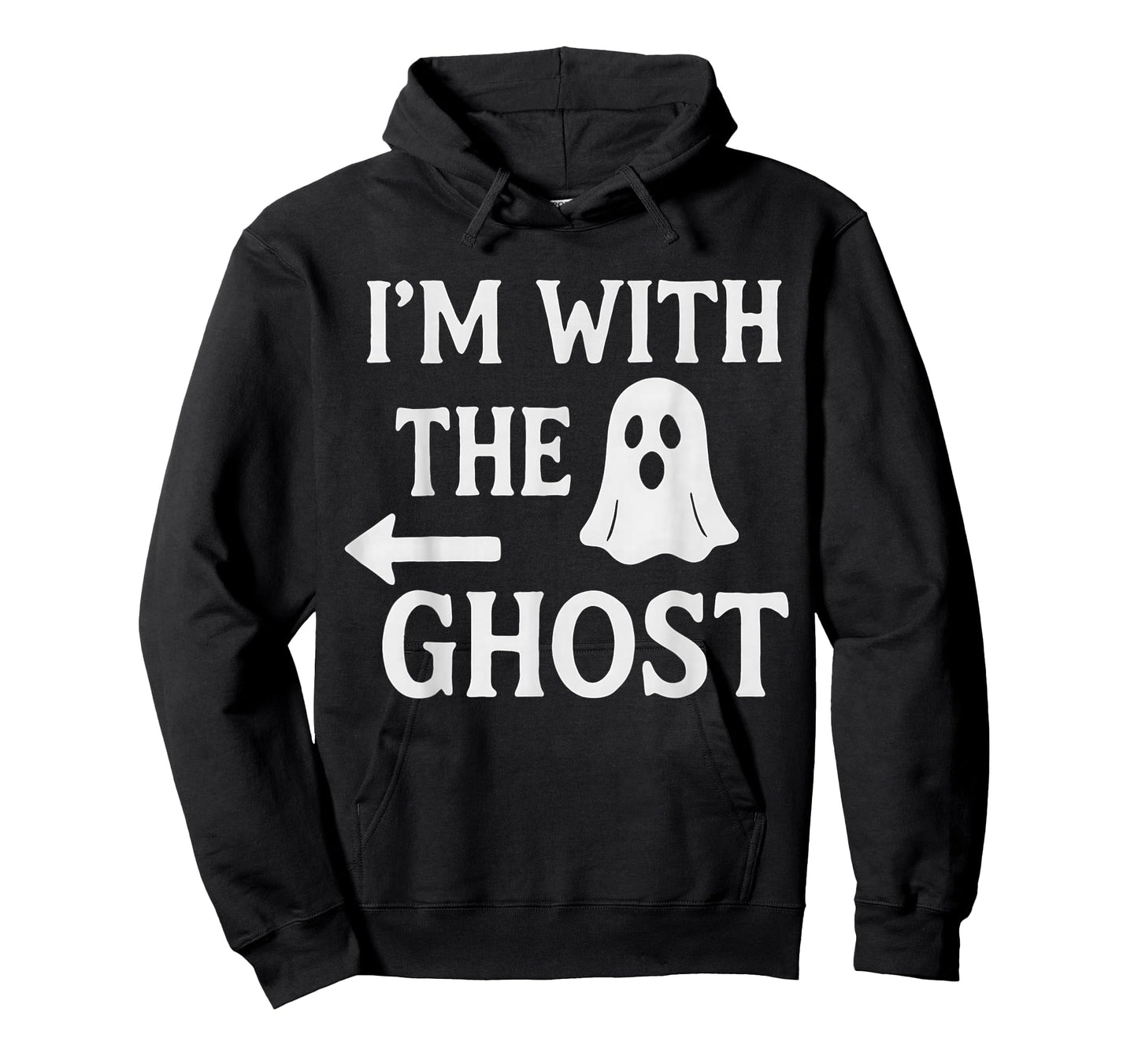 I'm with The Ghost Halloween Matching Ghost Costume T-Shirt
