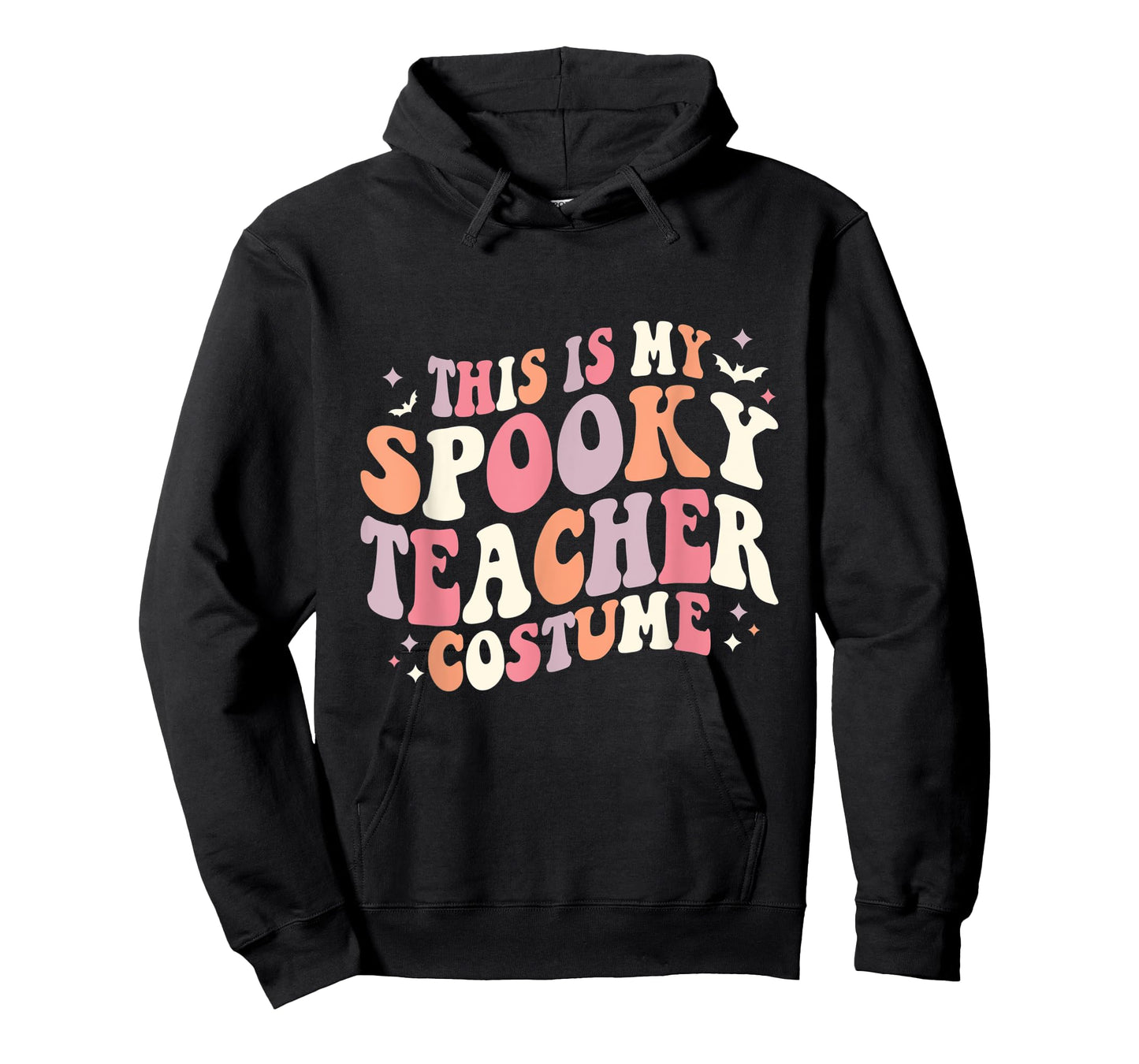 Retro Halloween This is my Spooky School Teacher Costume T-Shirt