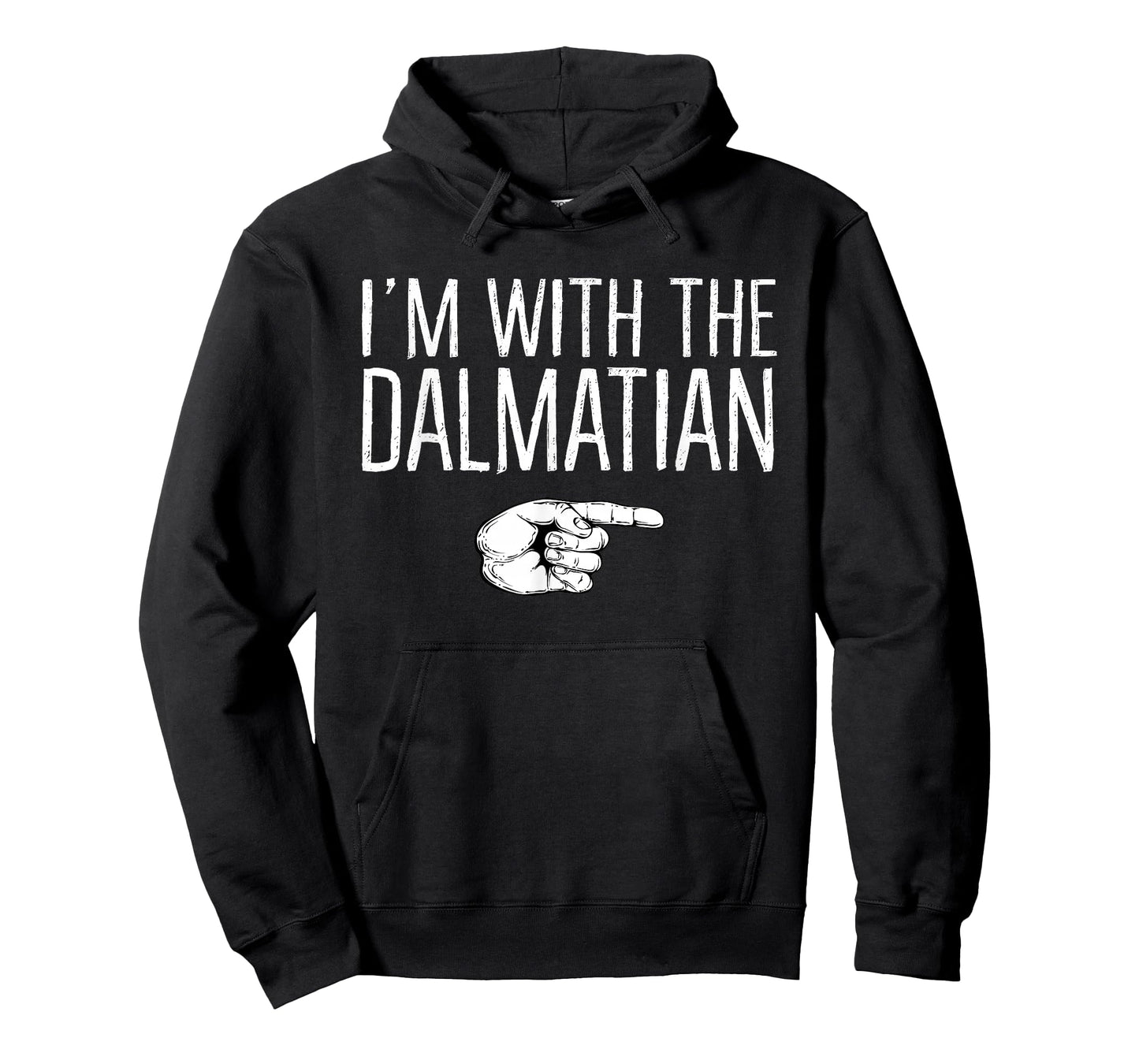 I'm With The Dalmatian Matching Costume Lazy Halloween Party T-Shirt