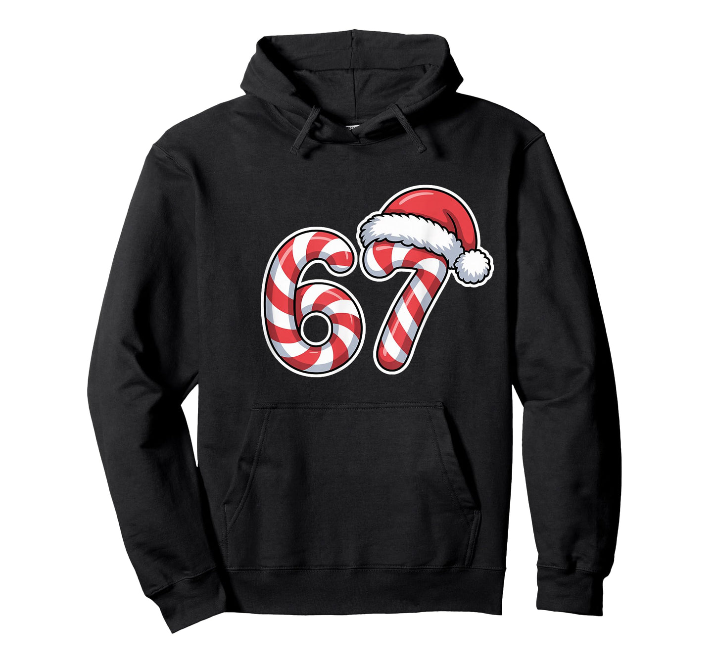 Melting Candy Cane 6 7 Ice Drip Meme 6 7 Costume Couple T-Shirt