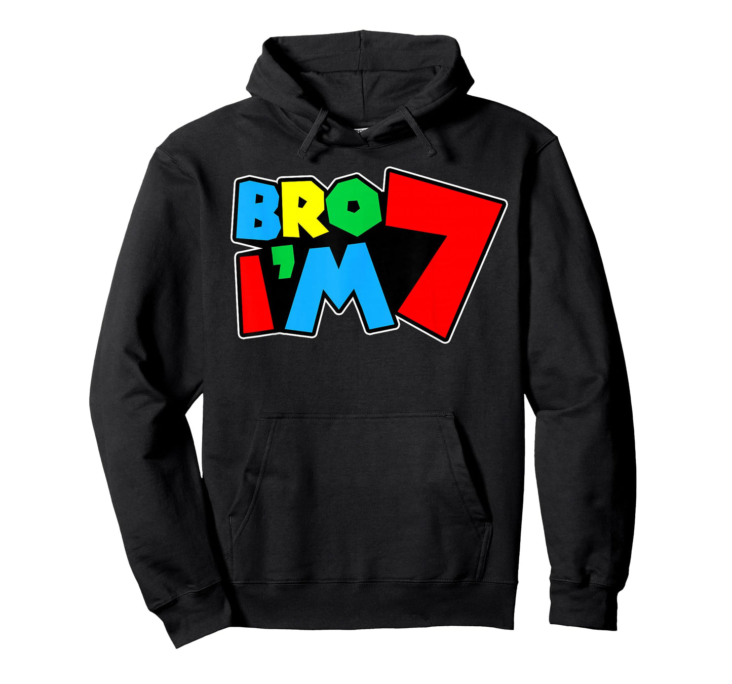 7th Birthday Boy Bro I’m 7 Year Old Video Gamer Seven Bday T-Shirt