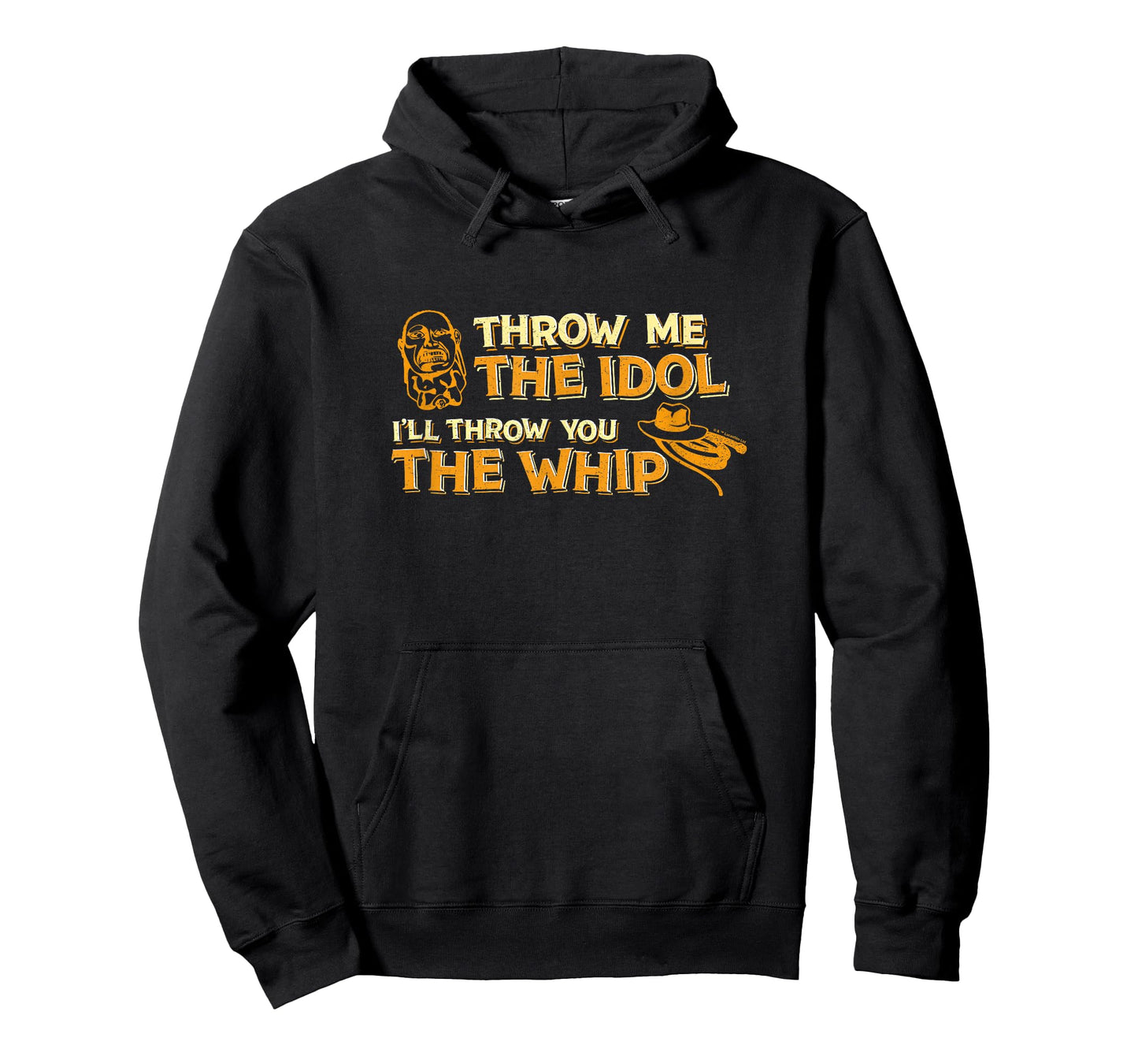 Indiana Jones Raiders of The Lost Ark Throw Me The Idol Logo T-Shirt