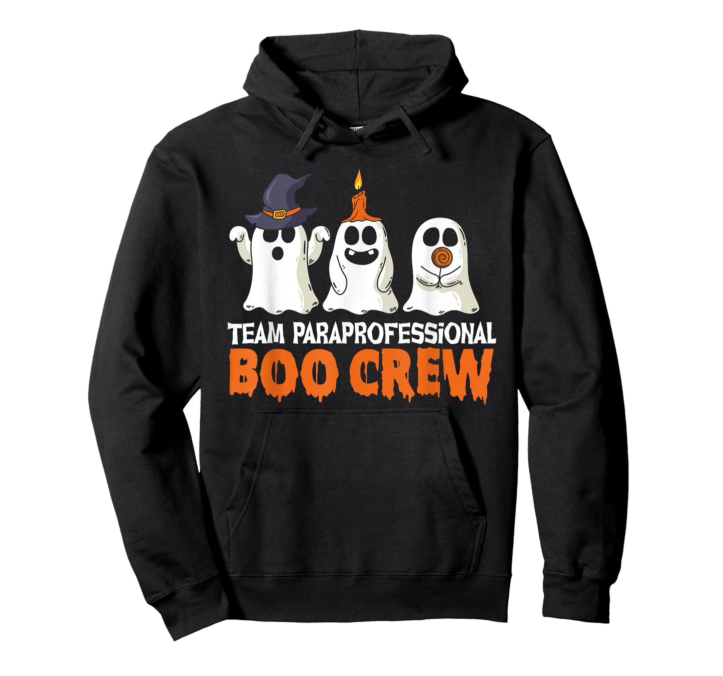 Team Paraprofessional Boo Crew Halloween Paraprofessional T-Shirt