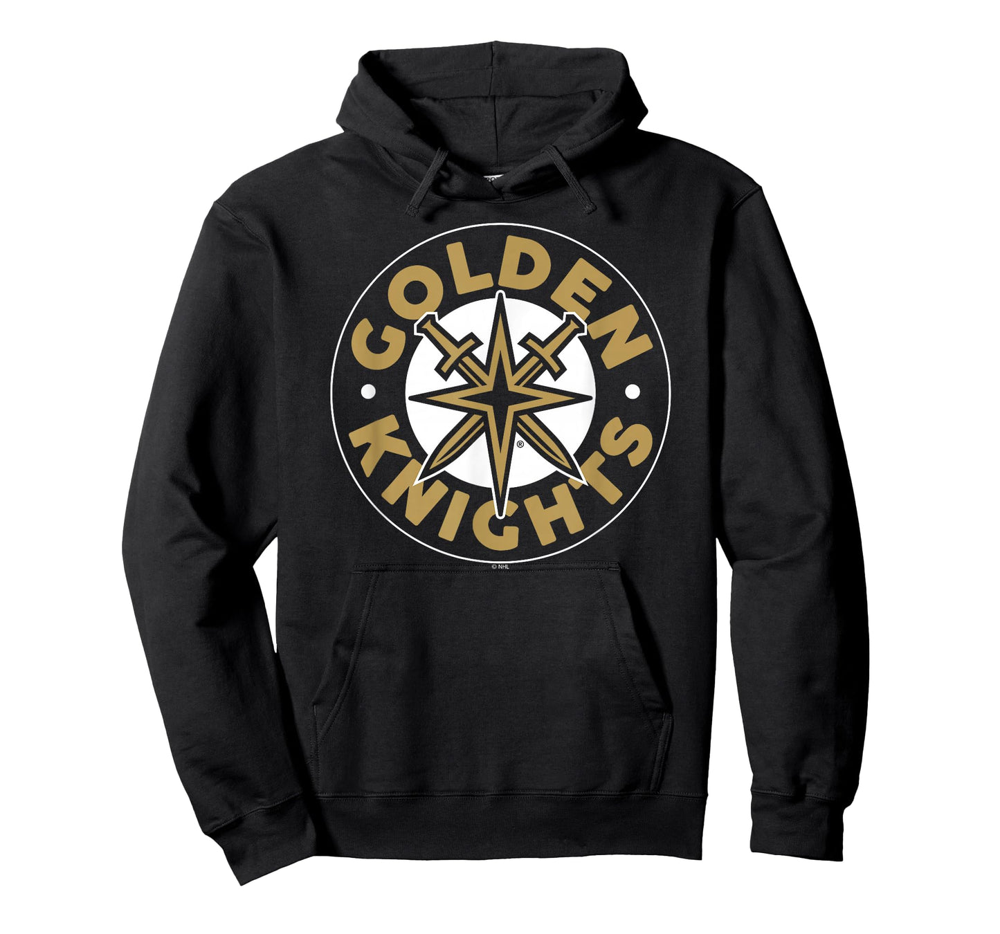 Vegas Golden Knights Symbol Black Officially Licensed T-Shirt