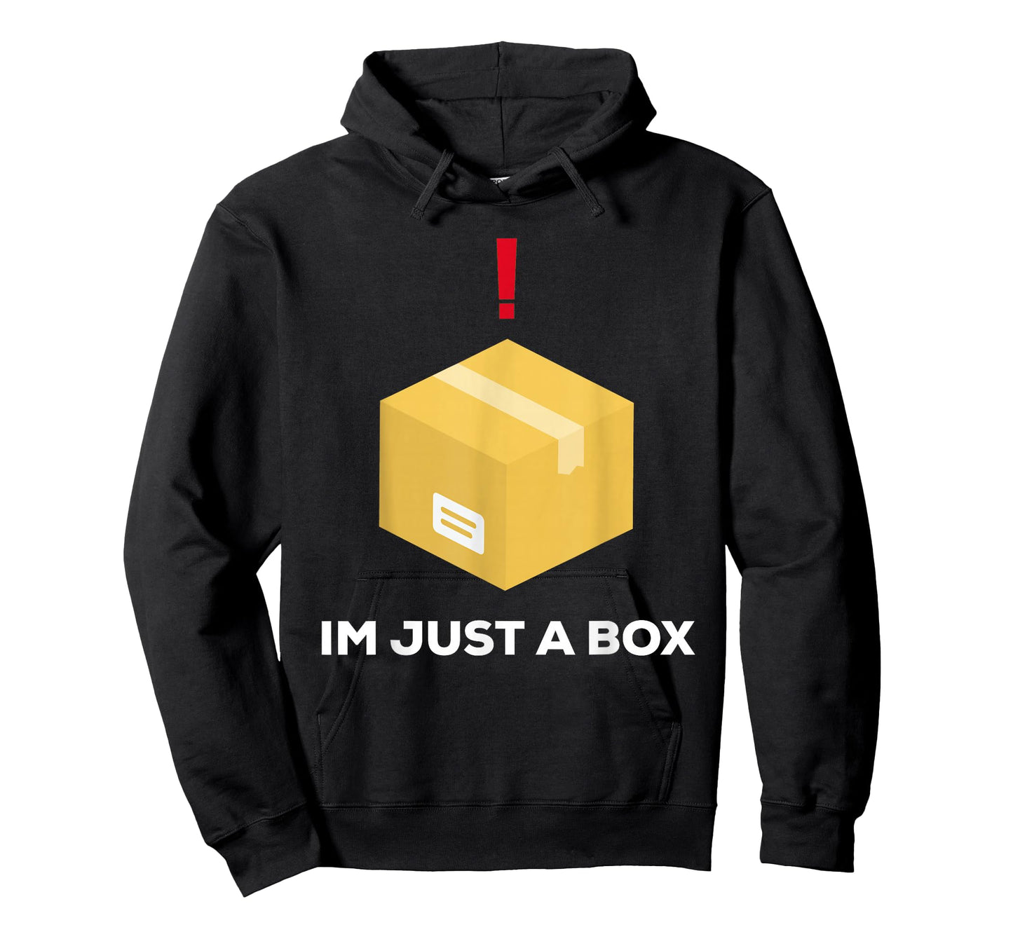 Im Just A Box Funny Fast Solid Gear T-Shirt
