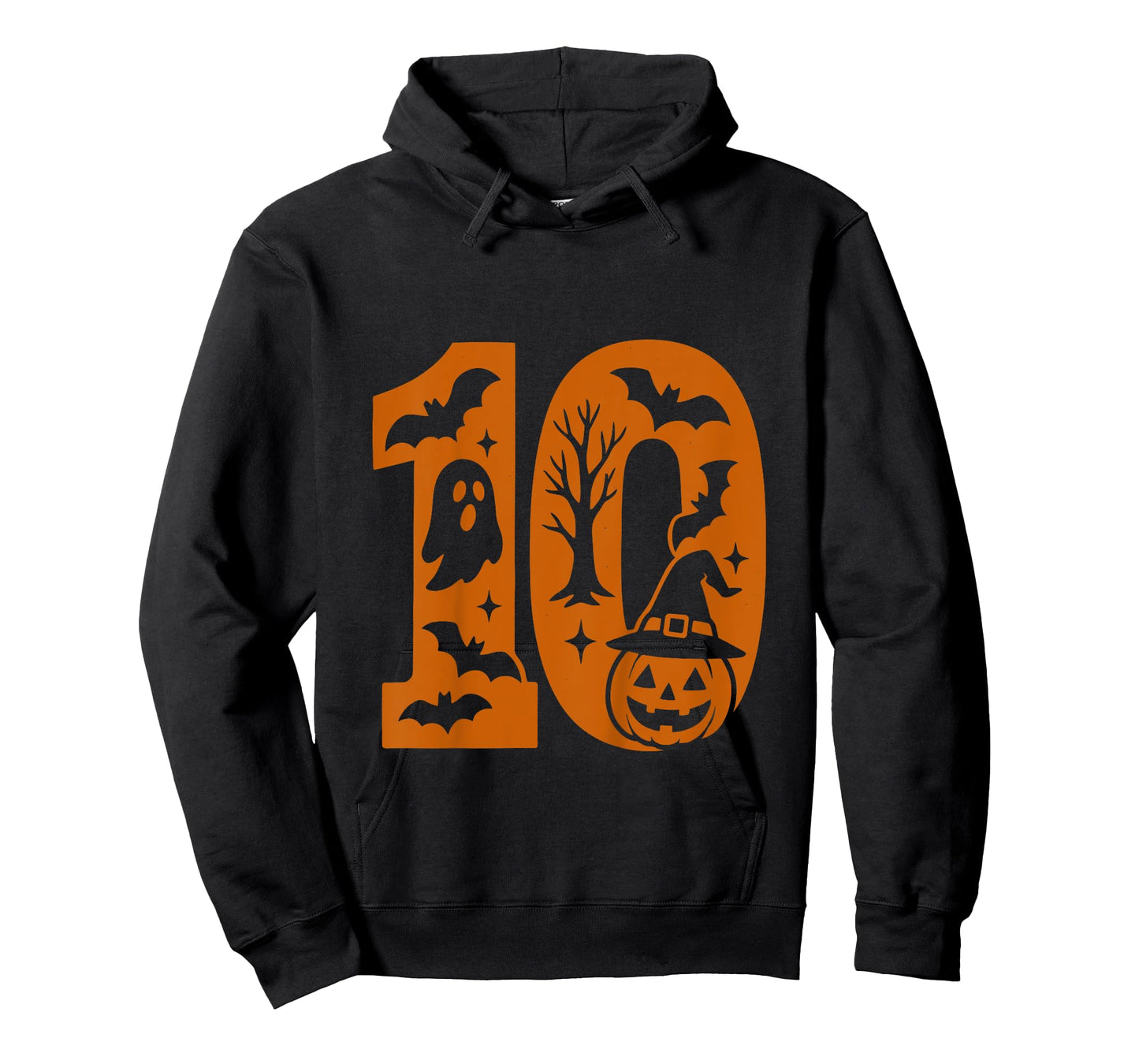 10th Birthday Spooky Halloween 10 Year Old T-Shirt