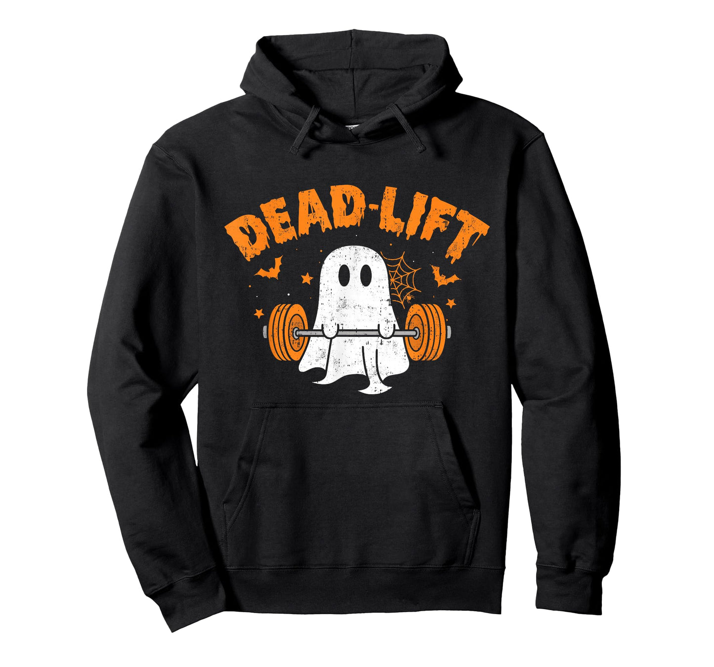 Funny Dead Lift Ghost Halloween Ghost Gym Fitness Lover T-Shirt