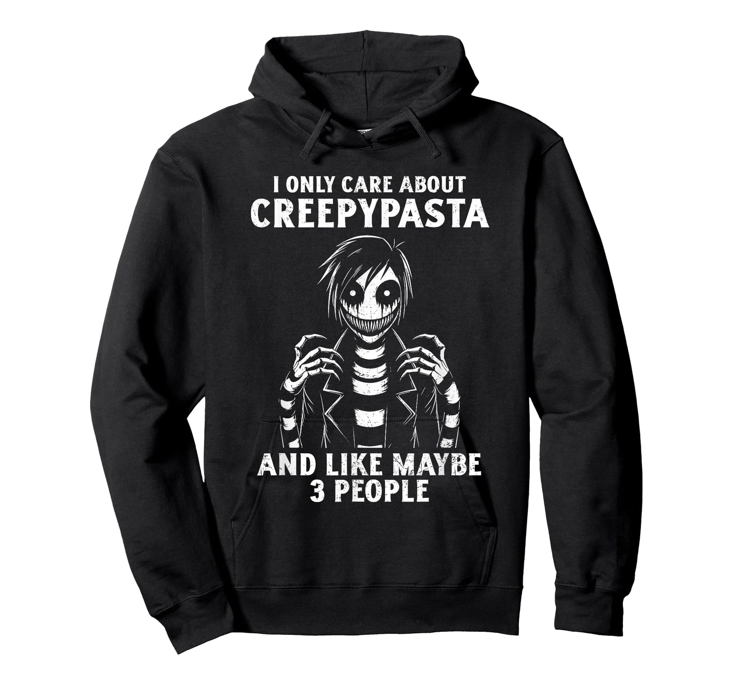 I Only Care About Creepypasta Anime Cosplay Cosplayer Grunge T-Shirt