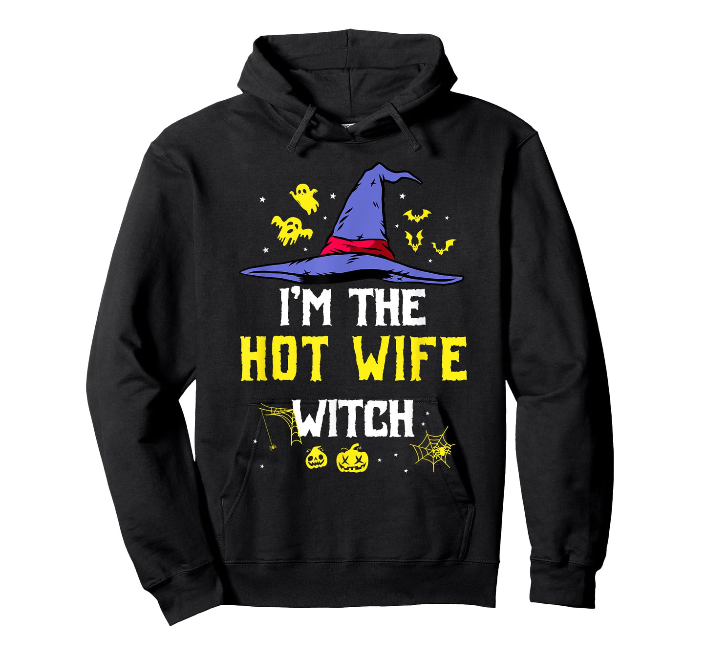 I'm The Hot Wife Witch Matching Family Halloween Party T-Shirt