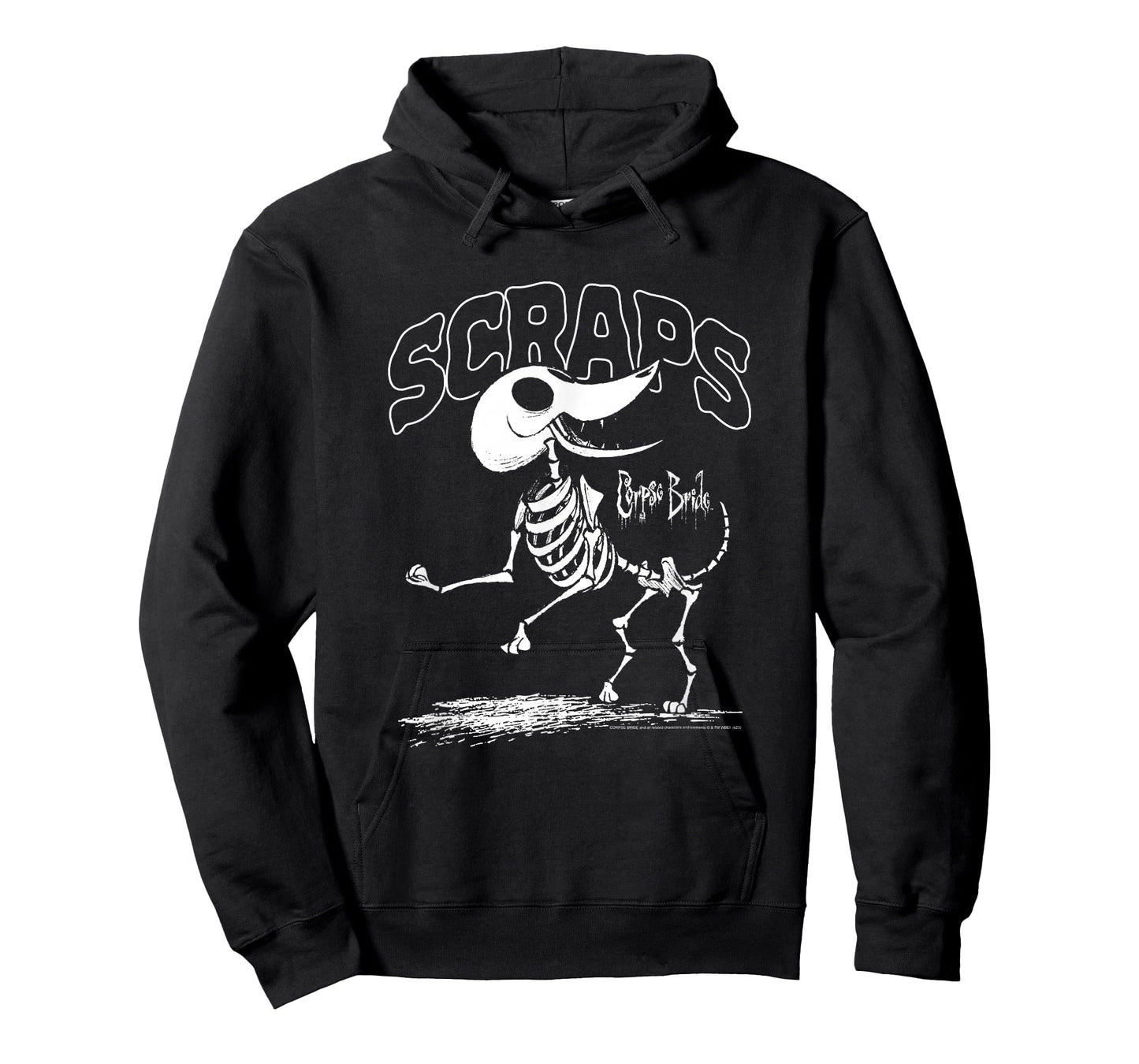 Corpse Bride Scraps Skeleton Dog Movie T-Shirt