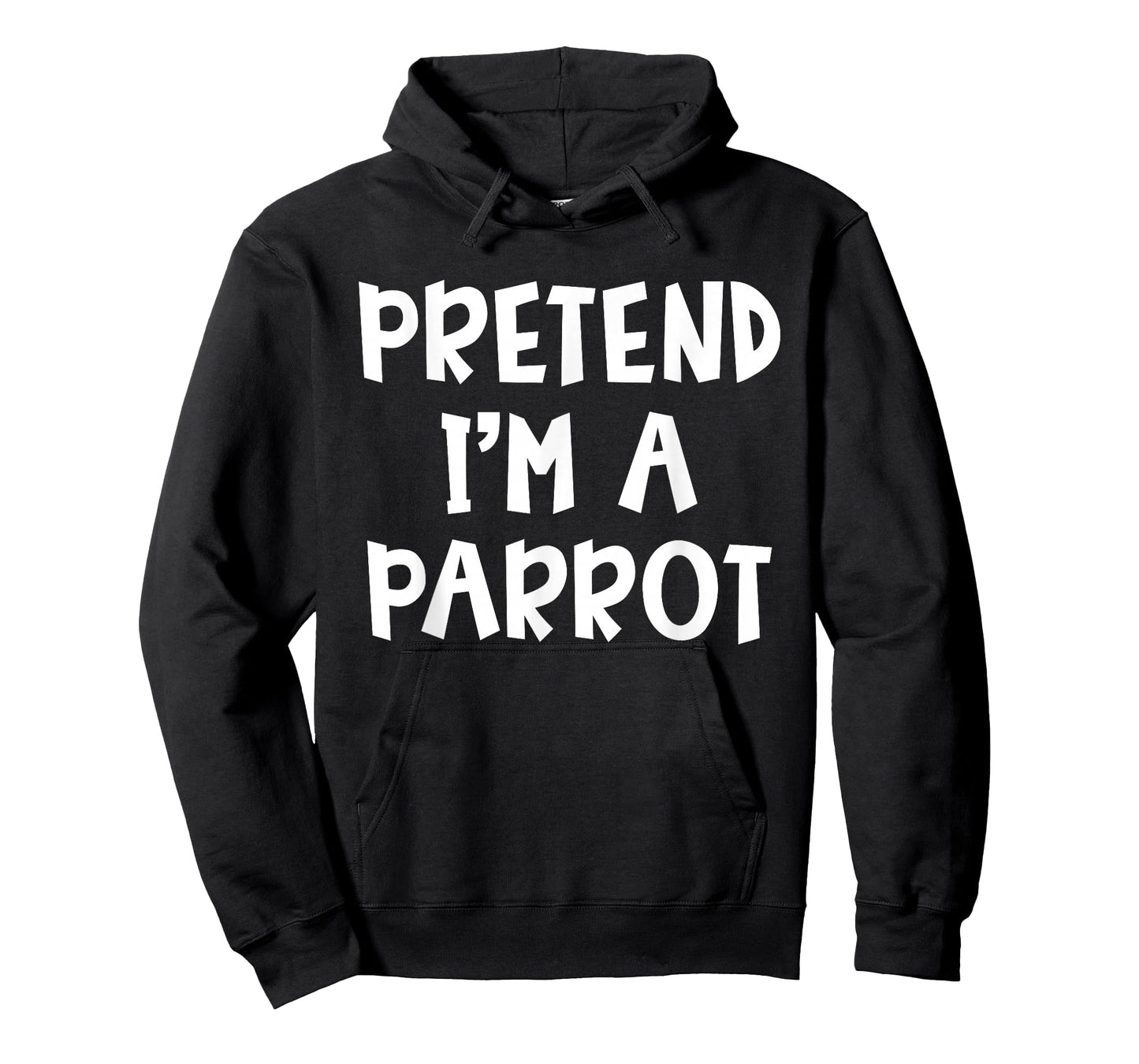 Pretend I'm A Parrot Matching Costume Lazy Easy Halloween T-Shirt