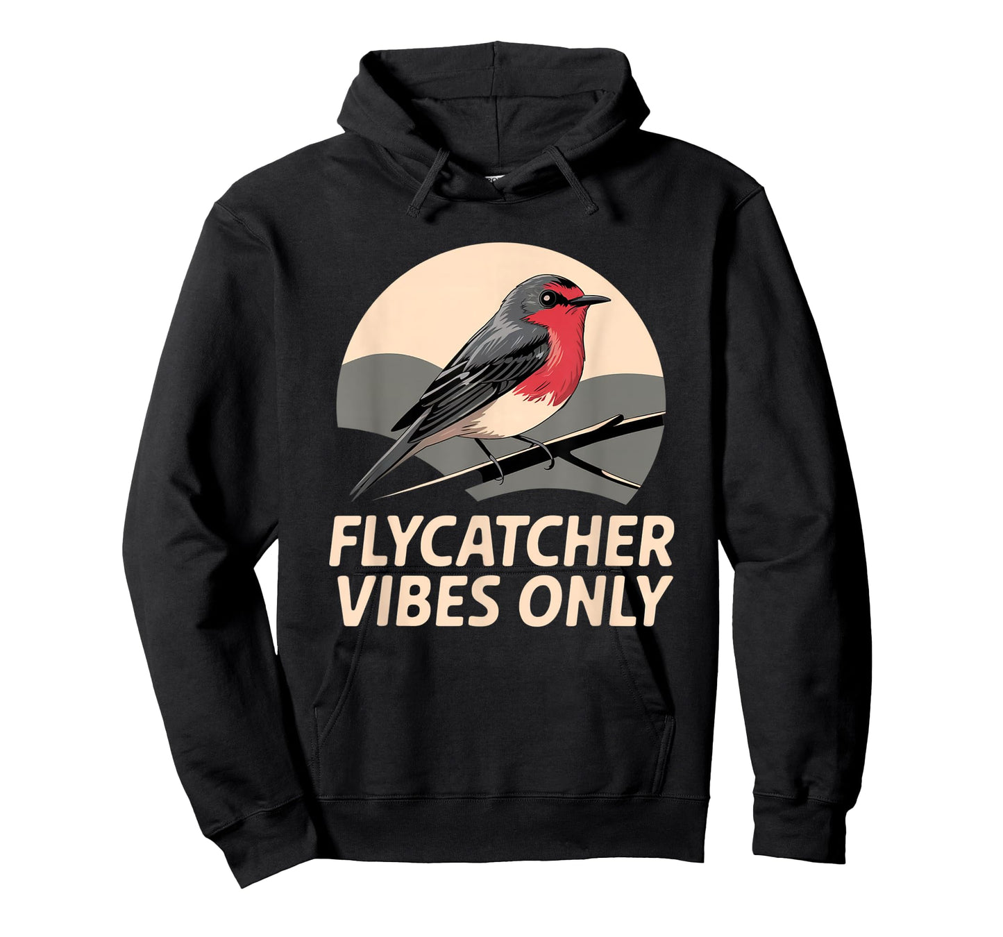 Vermilion Flycatcher – Stunning Passerine Bird Design T-Shirt