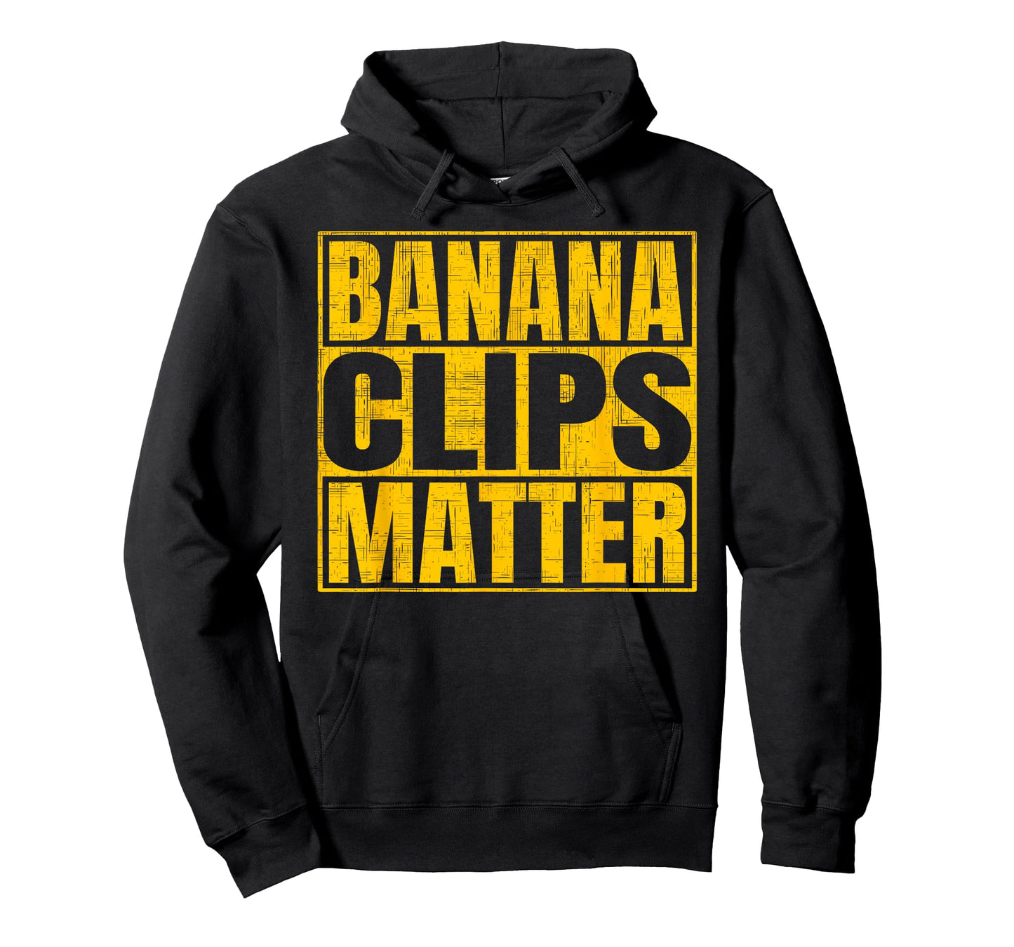 Banana Clips Matter Funny AK-47 Rifle T-Shirt