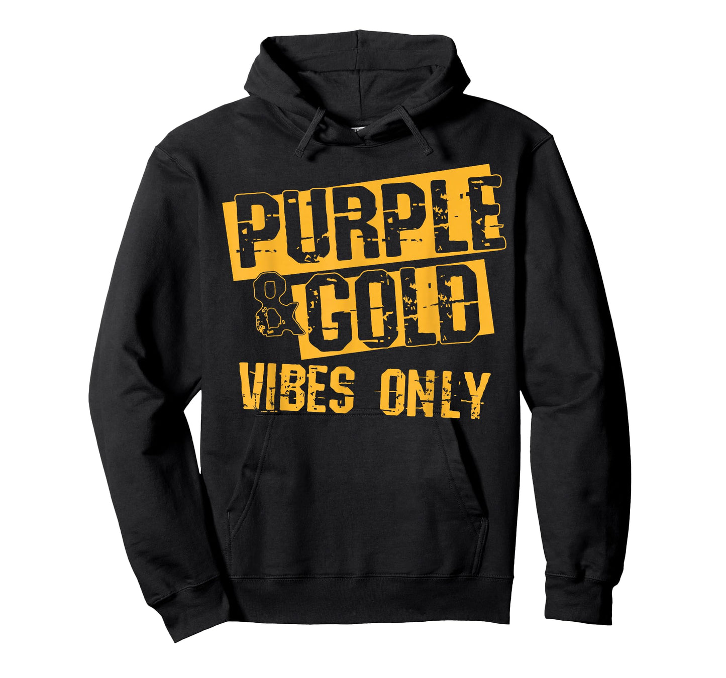 Purple & Gold Game Day Group Shirt for High School Football T-Shirt