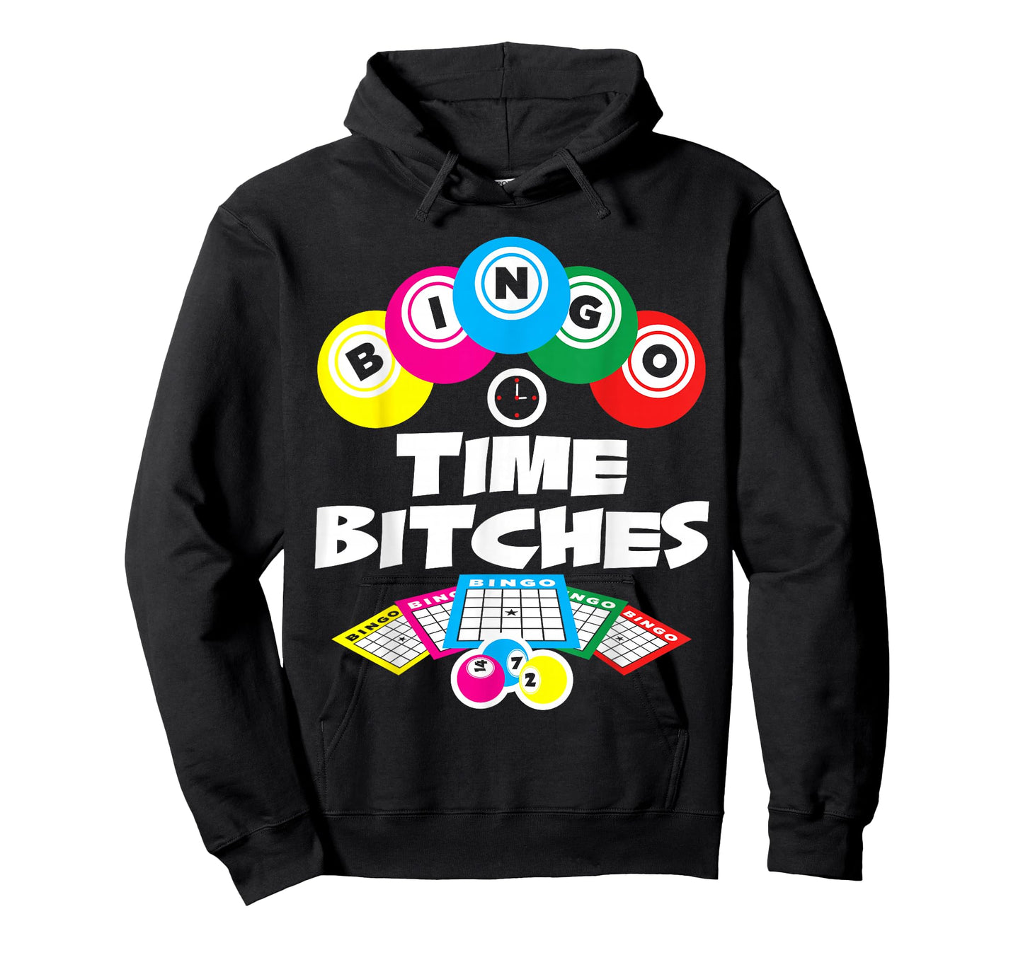 Bingo Time Bitches Funny Bingo Player Game Lover Gift Humor T-Shirt