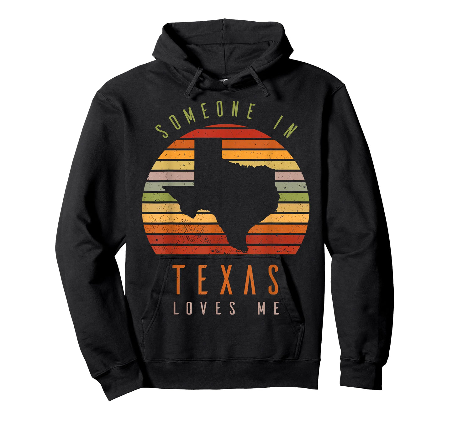 Someone in Texas Loves Me Vintage State Retro T-Shirt