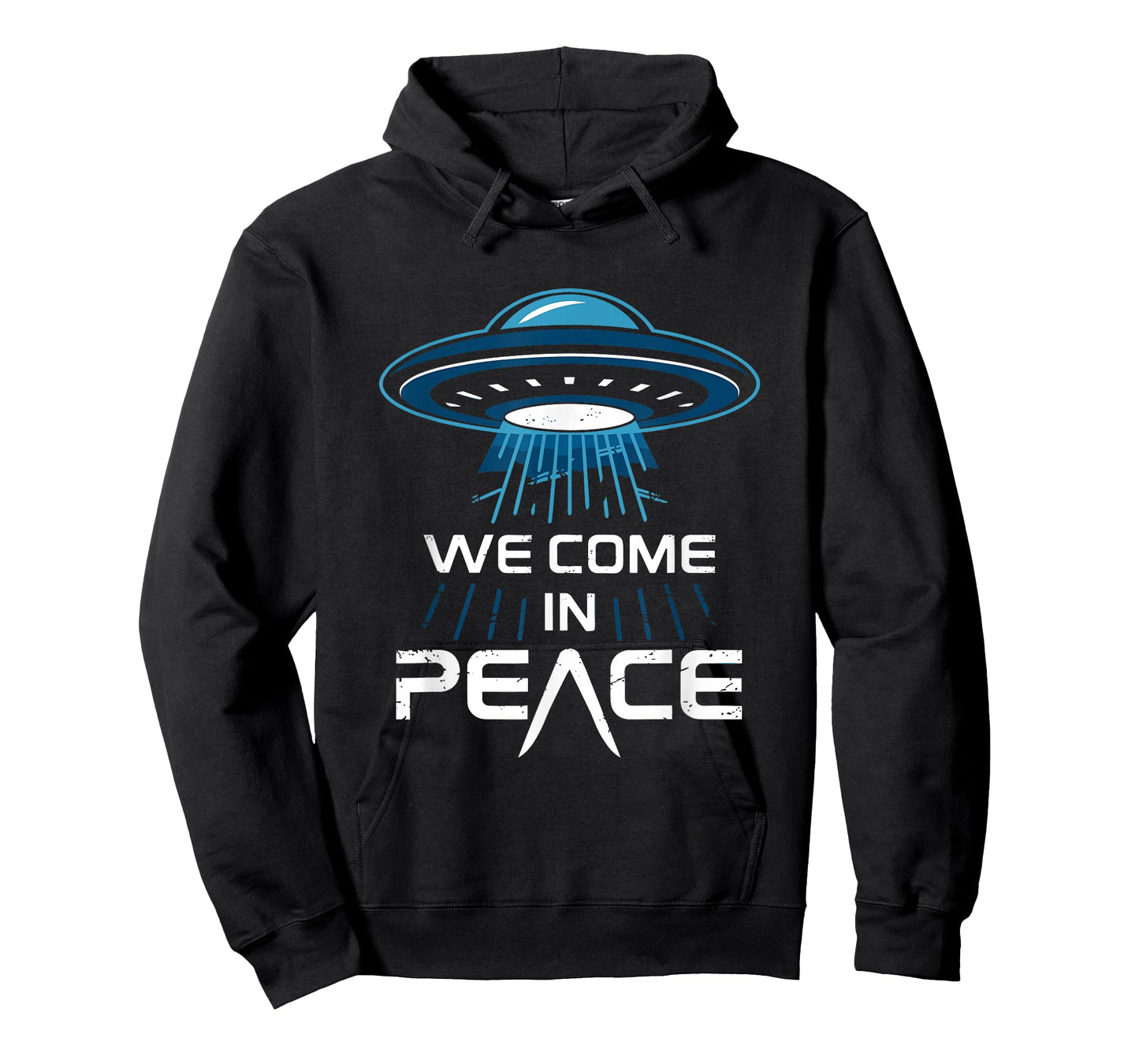 Alien Encounter for Space Enthusiasts We Come in Peace T-Shirt