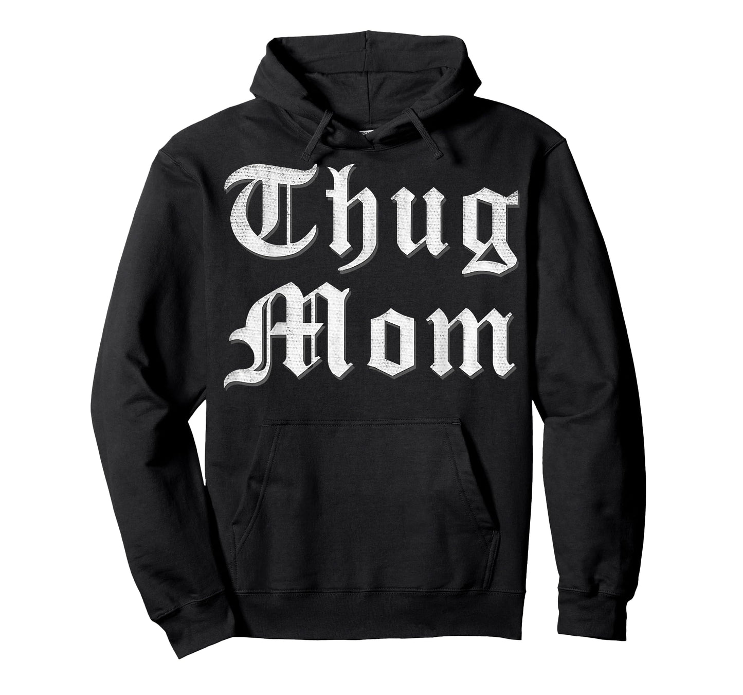 Thug Mom T Shirt for Mother's Day Old School Hip Hop Rap T-Shirt