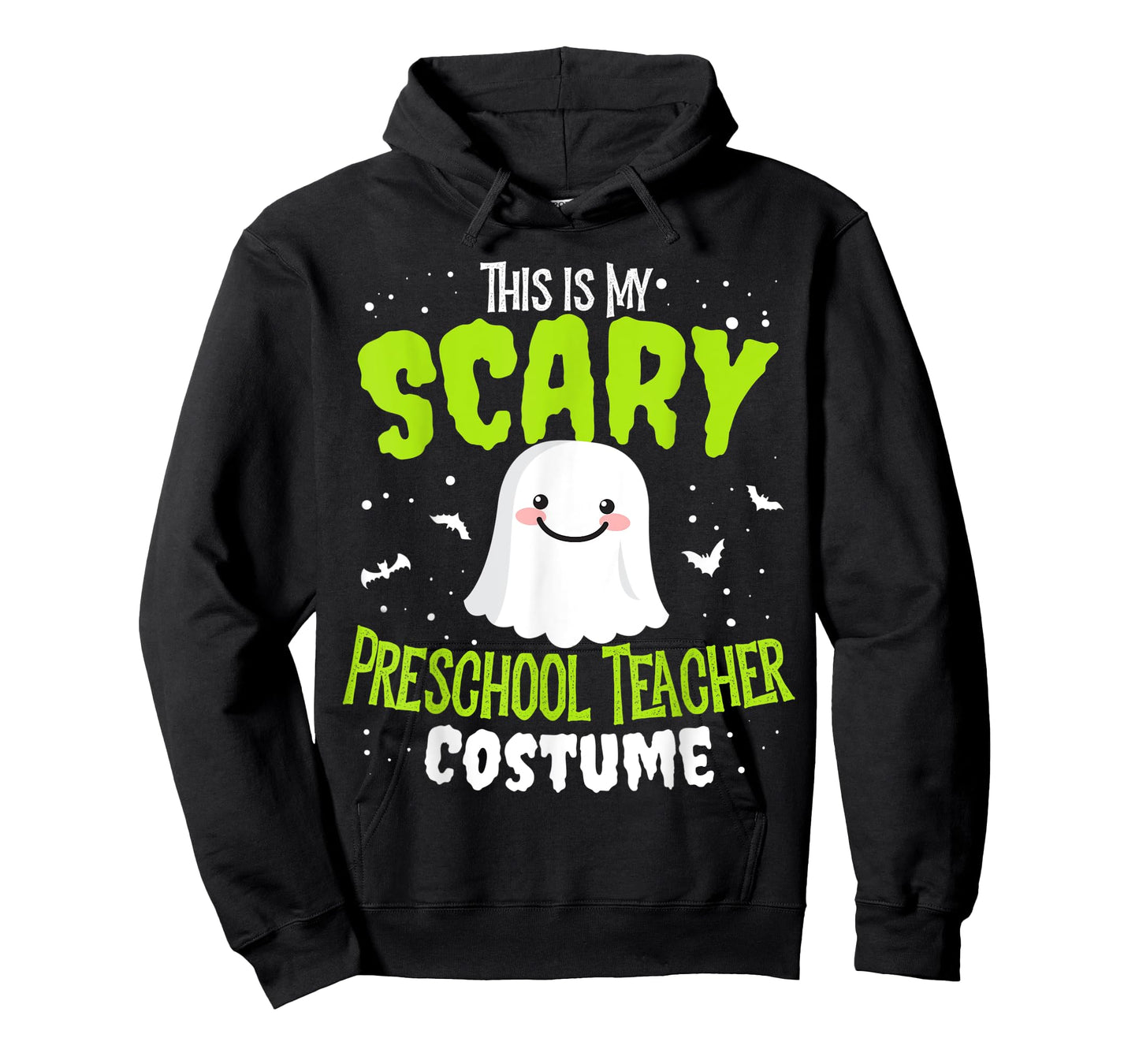 Funny Halloween This is my Scary Preschool Teacher Custome T-Shirt for Men Women Kids