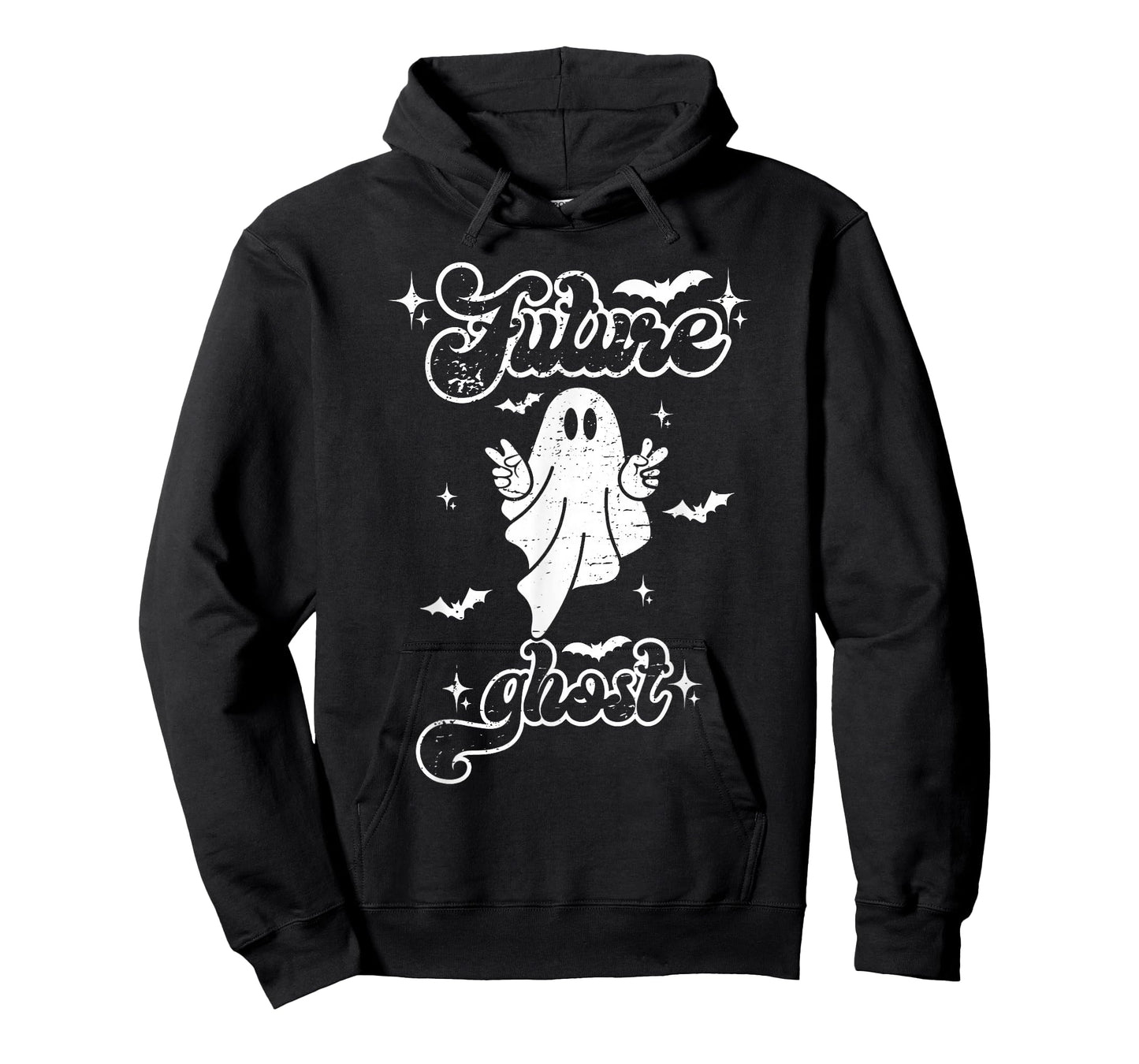Future Ghost Funny Vintage Halloween Costume Men Women Kids T-Shirt