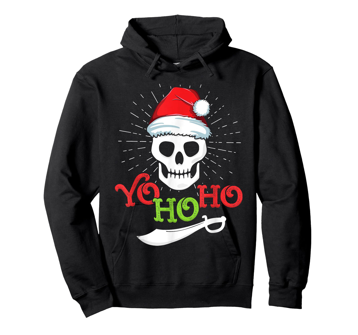 Yo Ho Pirate Boat Cruise Xmas Men Inappropriate Christmas T-Shirt