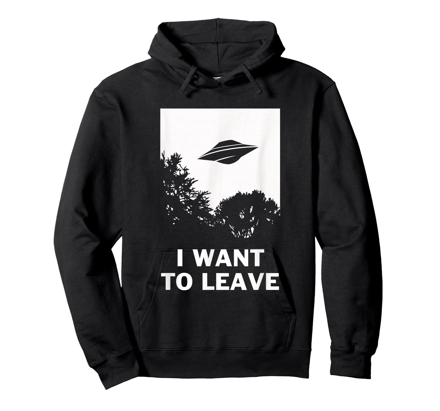 I Want To Leave T-Shirt - Funny UFO Alien Believers T-Shirt